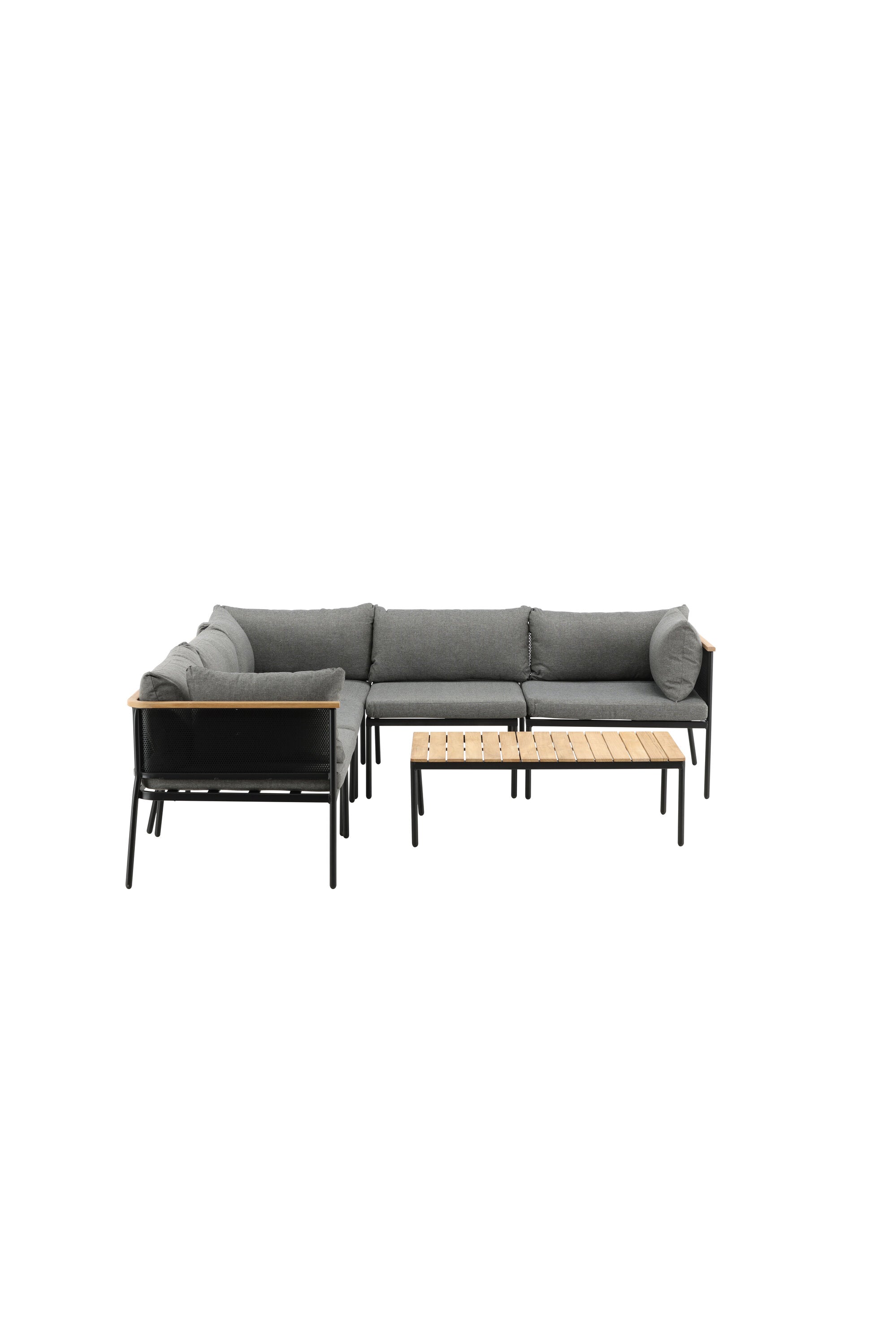 Nettan Ecksofa Outdoorset 106cm in Grau präsentiert im Onlineshop von KAQTU Design AG. Loungeset ist von Venture Home