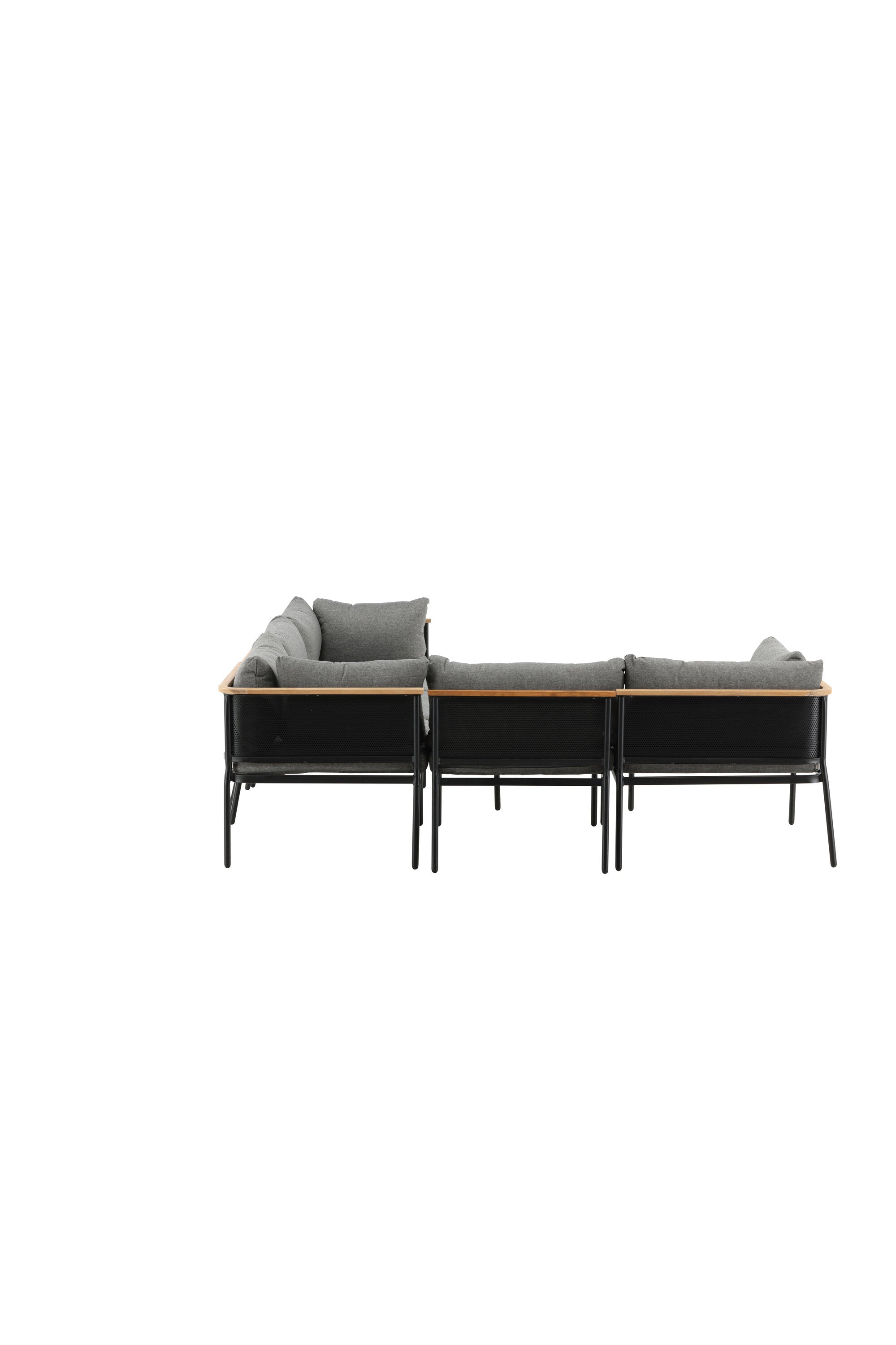 Nettan Ecksofa Outdoorset 106cm in Grau präsentiert im Onlineshop von KAQTU Design AG. Loungeset ist von Venture Home