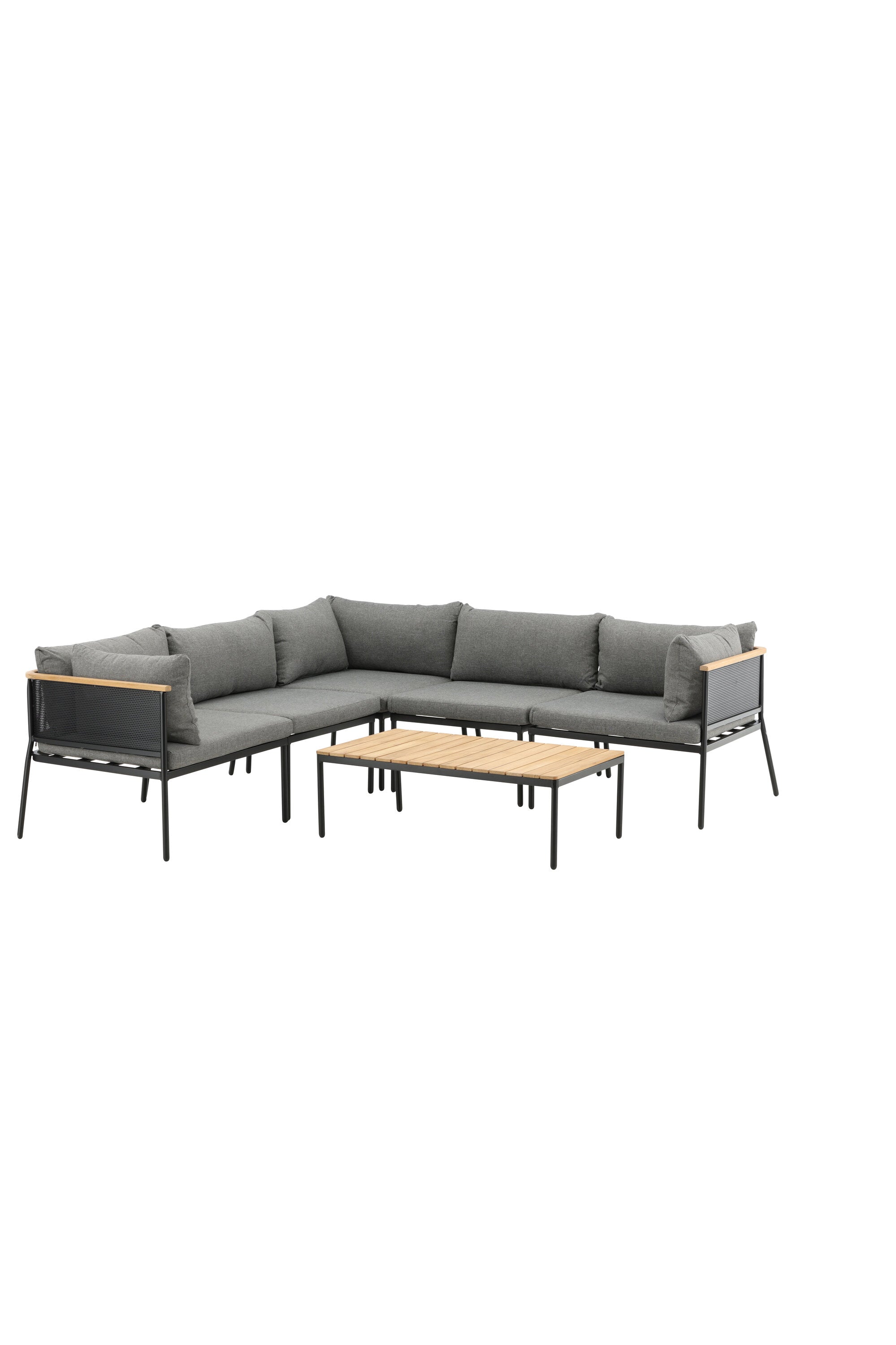 Nettan Ecksofa Outdoorset 106cm in Grau präsentiert im Onlineshop von KAQTU Design AG. Loungeset ist von Venture Home