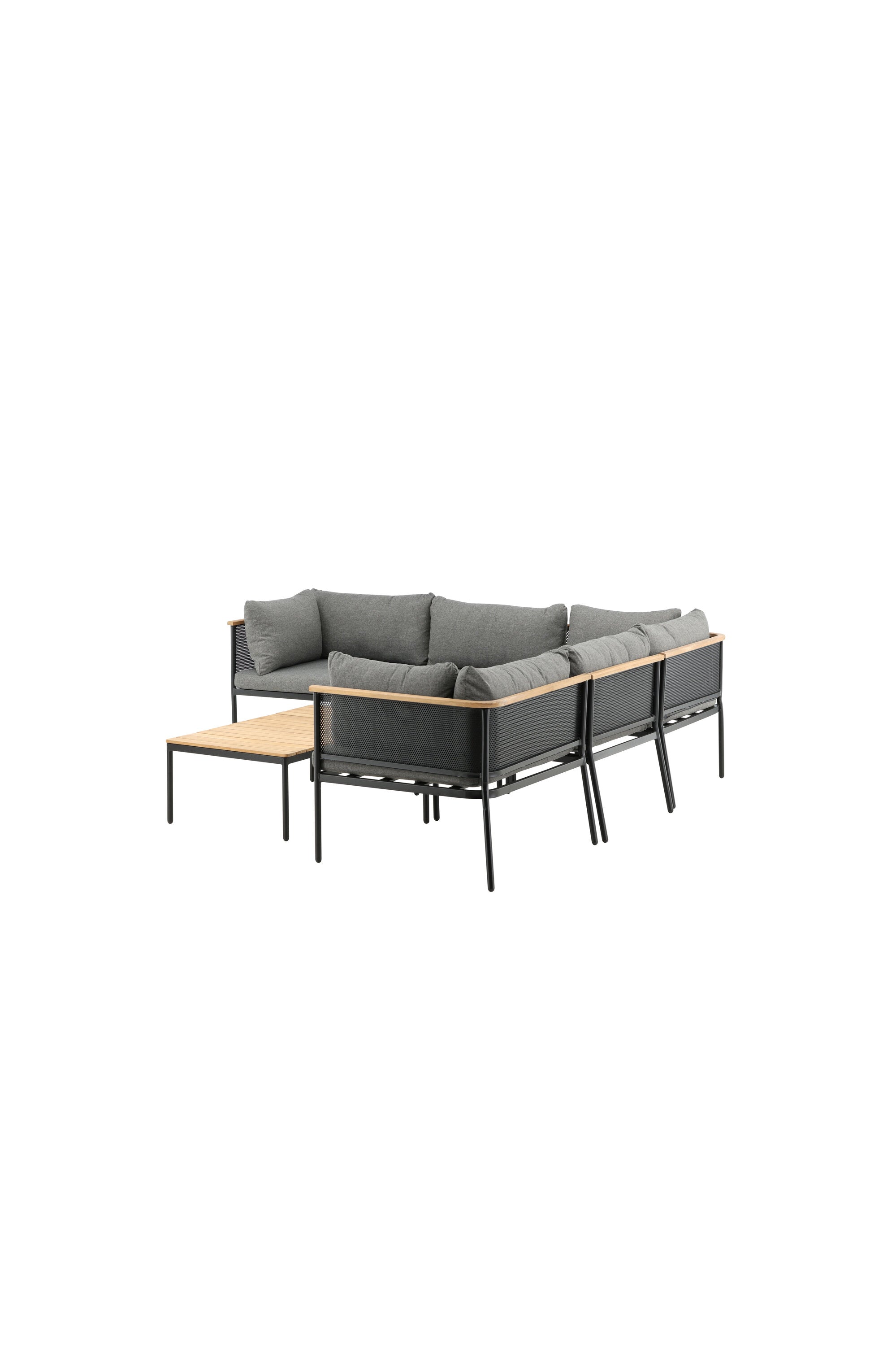 Nettan Ecksofa Outdoorset 106cm in Grau präsentiert im Onlineshop von KAQTU Design AG. Loungeset ist von Venture Home