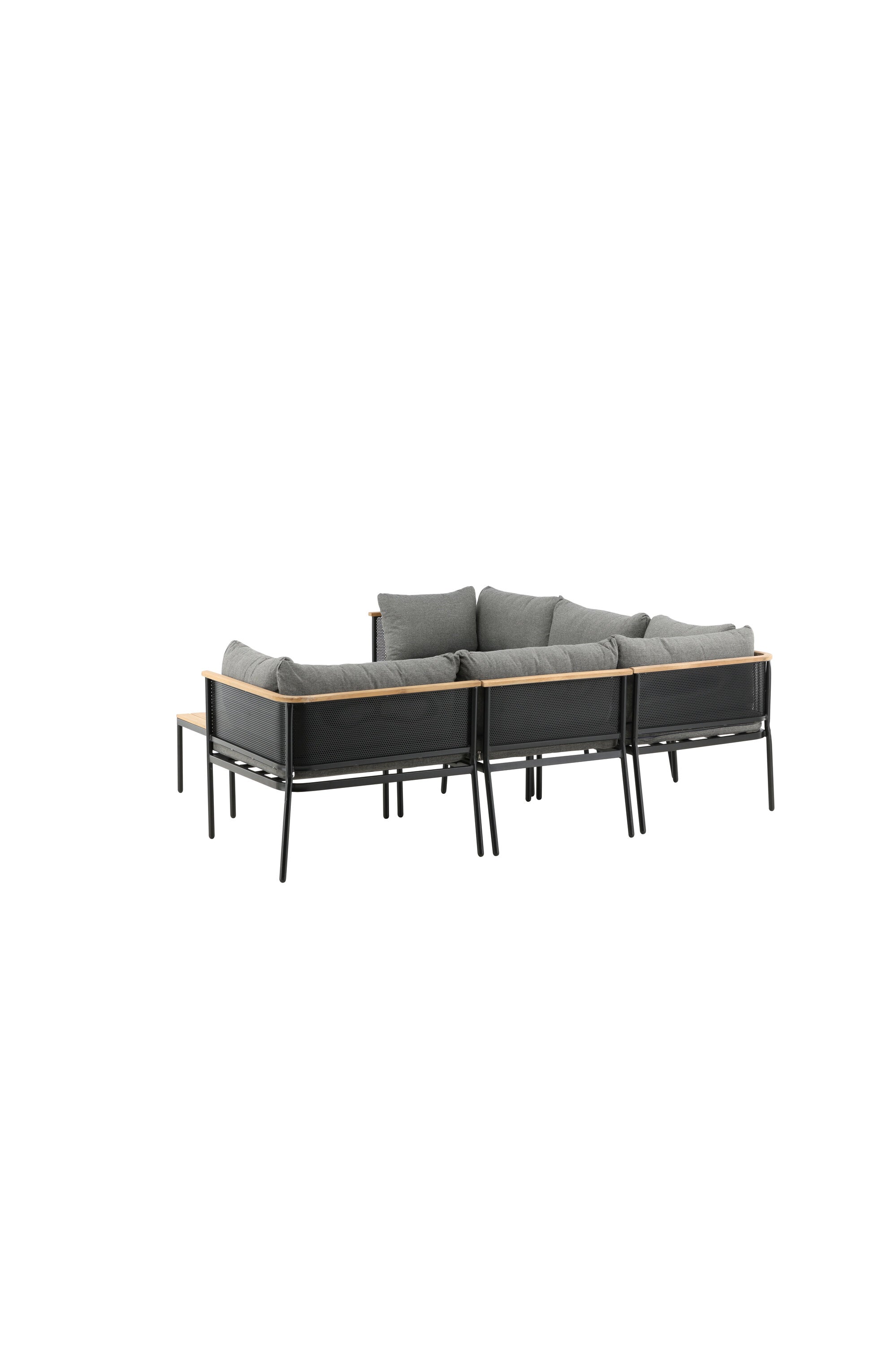 Nettan Ecksofa Outdoorset 106cm in Grau präsentiert im Onlineshop von KAQTU Design AG. Loungeset ist von Venture Home
