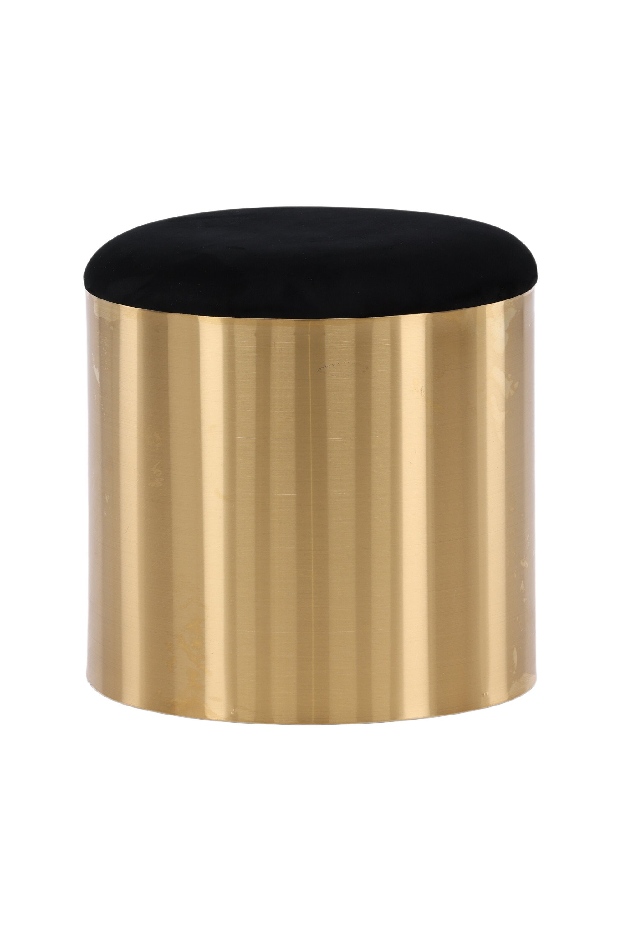Puff Hocker in Gold präsentiert im Onlineshop von KAQTU Design AG. Pouf ist von Furniture Fashion