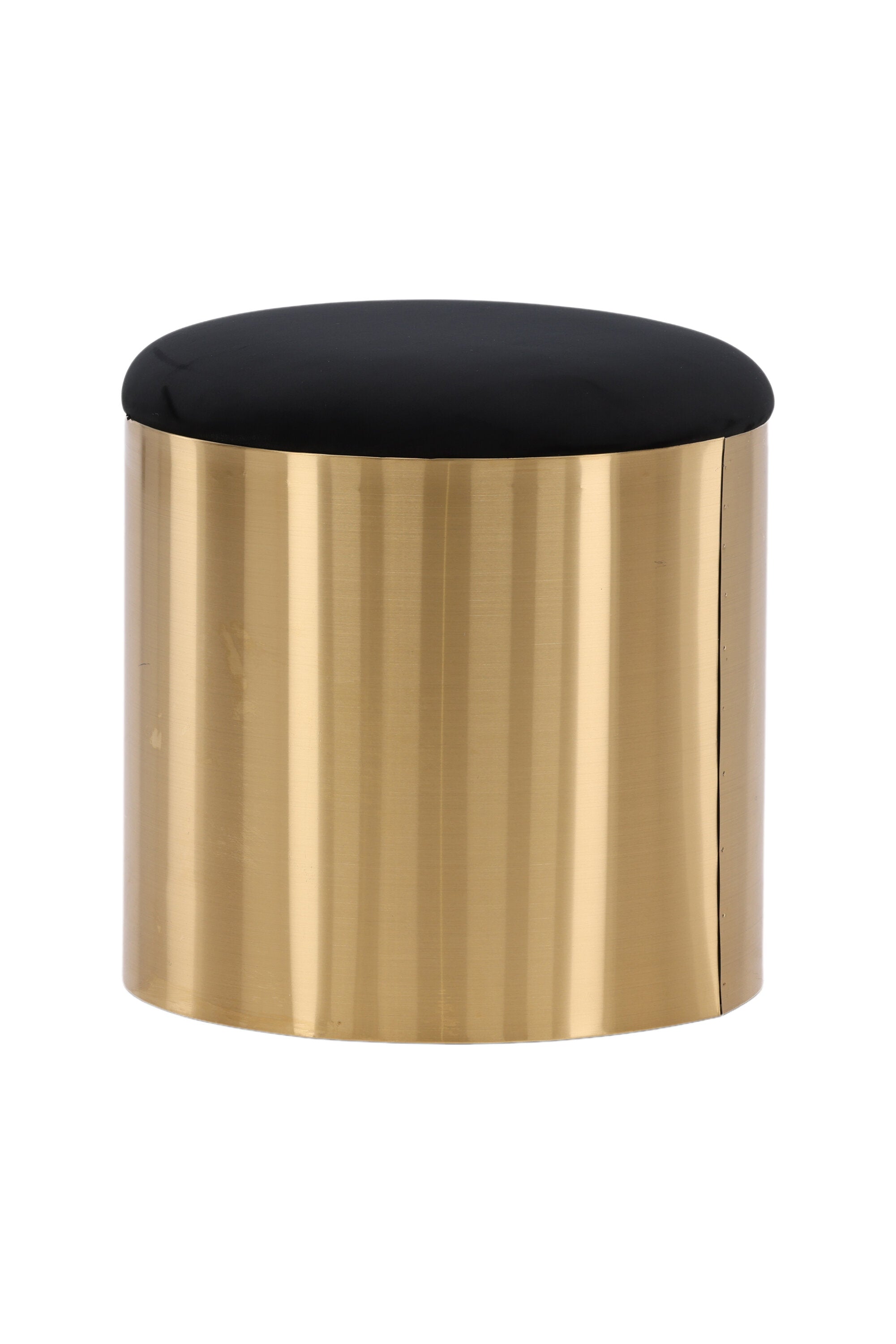 Puff Hocker in Gold präsentiert im Onlineshop von KAQTU Design AG. Pouf ist von Furniture Fashion