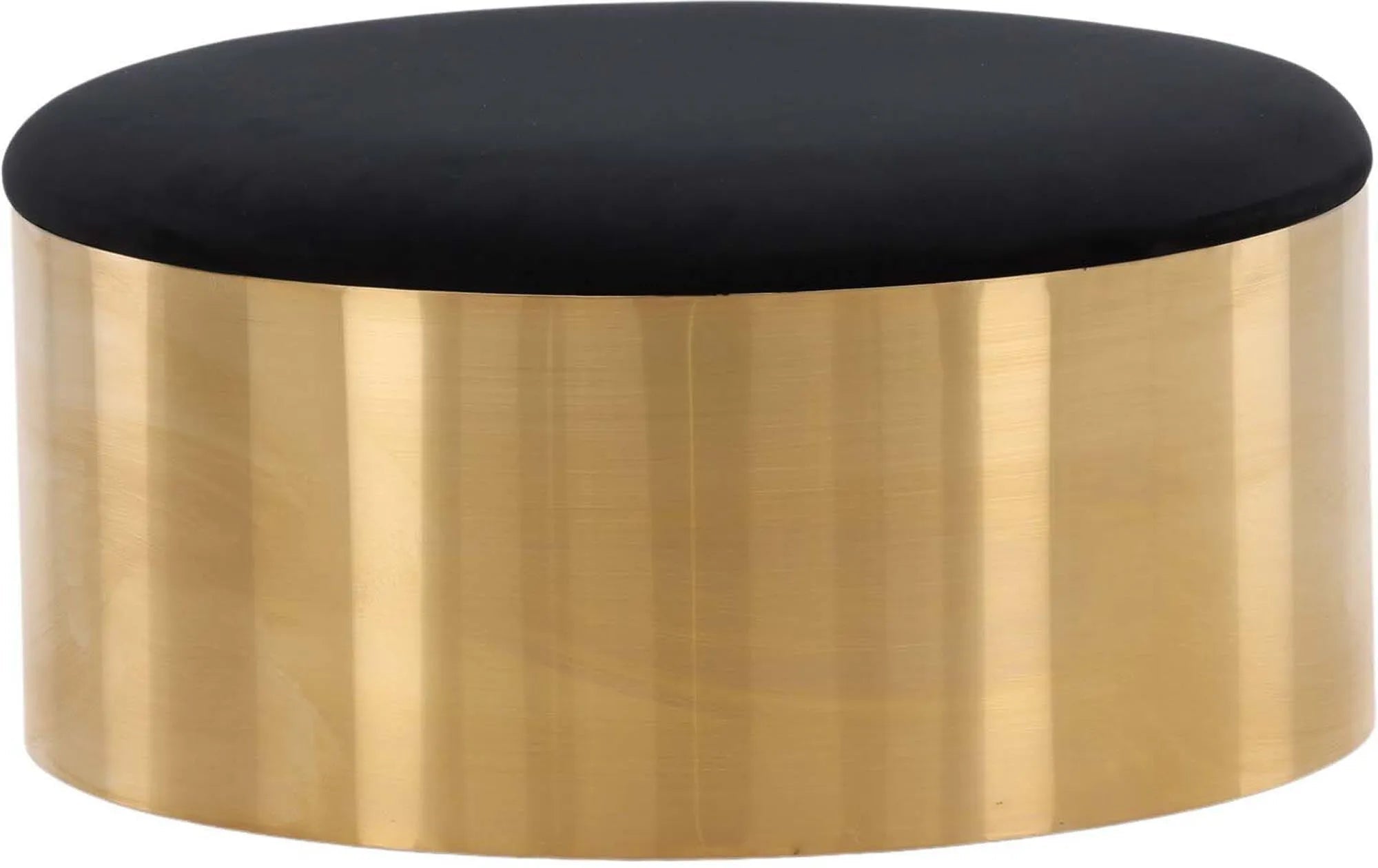 Luxuriöser Puff Hocker von Furniture Fashion für edles Ambiente.