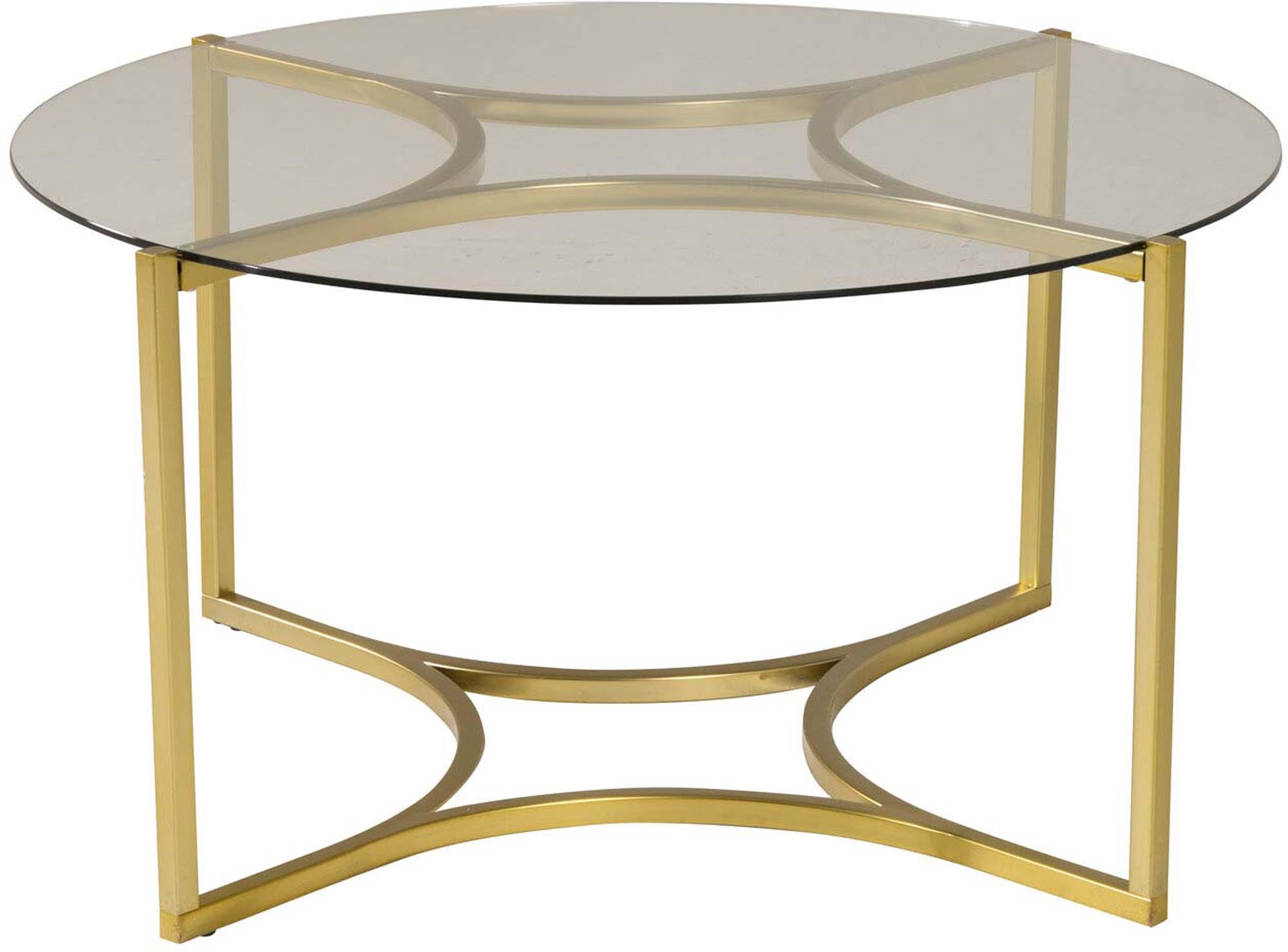 Kivik Beistelltisch in Gold präsentiert im Onlineshop von KAQTU Design AG. Beistelltisch ist von Furniture Fashion