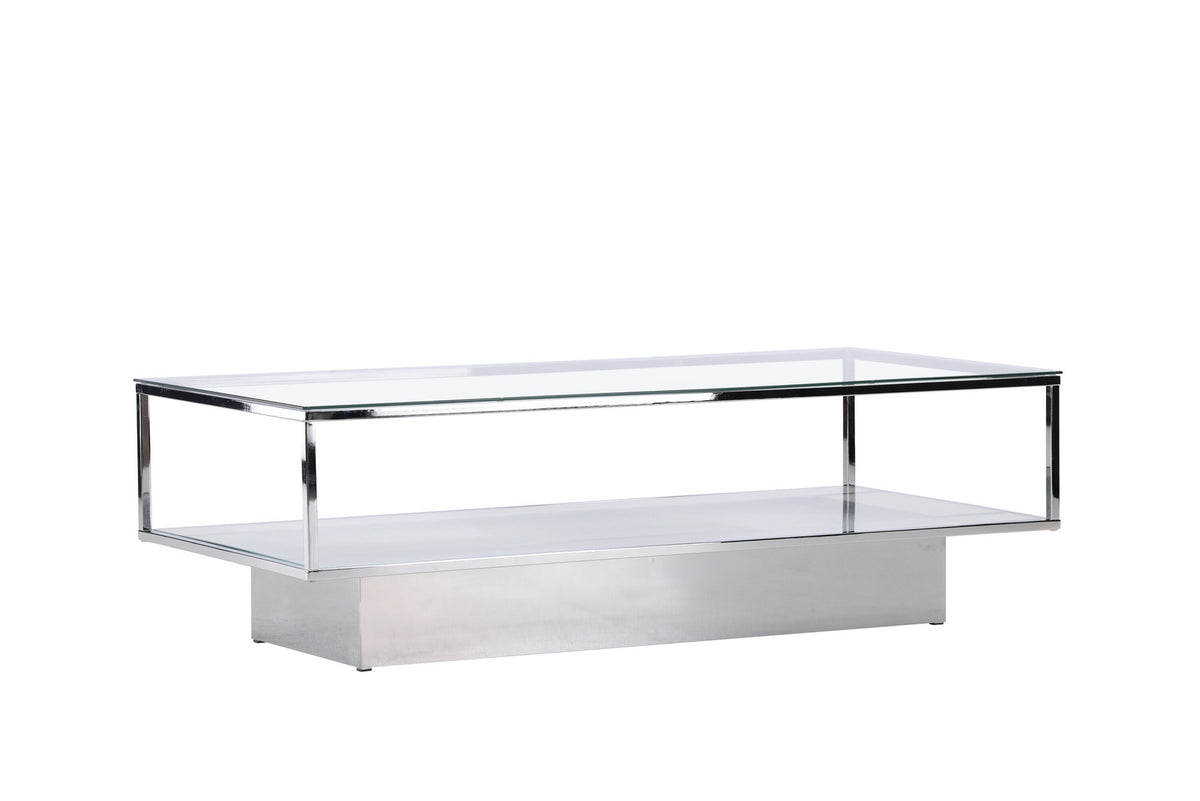 Maglehem Coffee Tisch in Transparent präsentiert im Onlineshop von KAQTU Design AG. Beistelltisch ist von Furniture Fashion