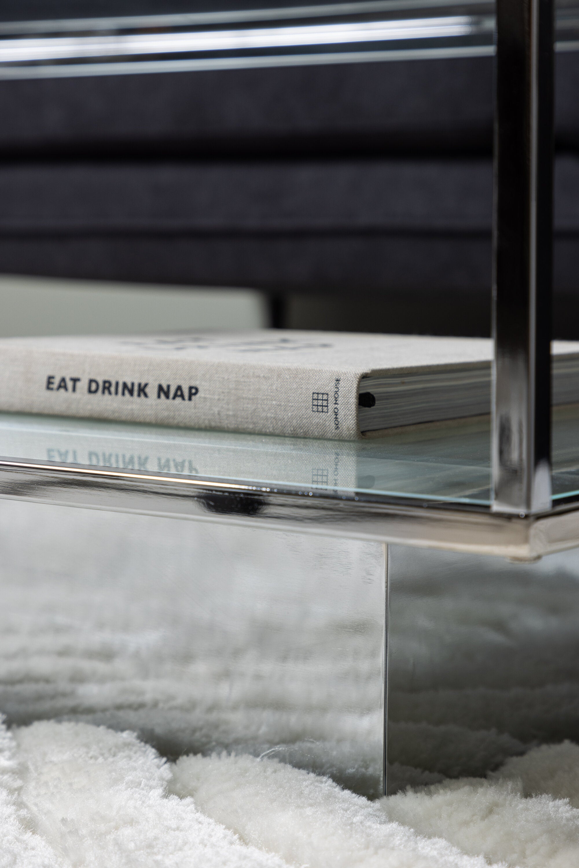 Maglehem Coffee Tisch in Transparent präsentiert im Onlineshop von KAQTU Design AG. Beistelltisch ist von Furniture Fashion