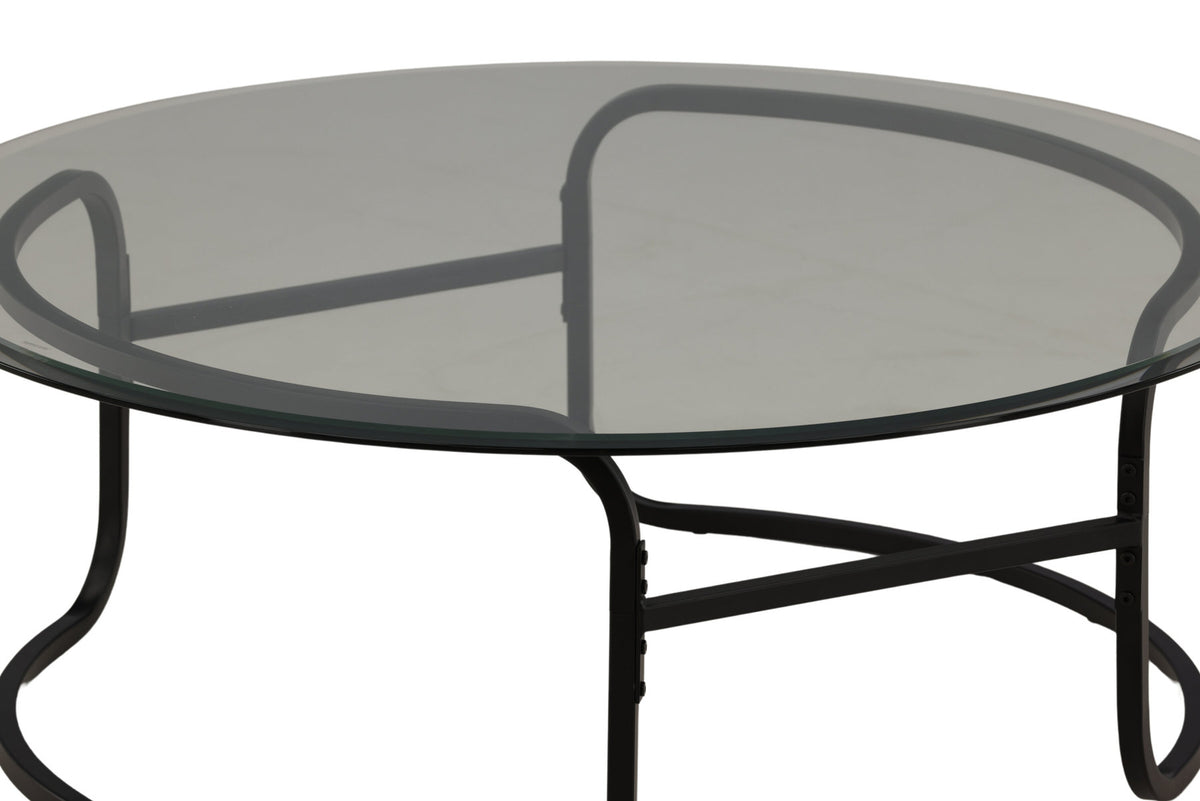Lomma Beistelltisch in Schwarz präsentiert im Onlineshop von KAQTU Design AG. Beistelltisch ist von Furniture Fashion