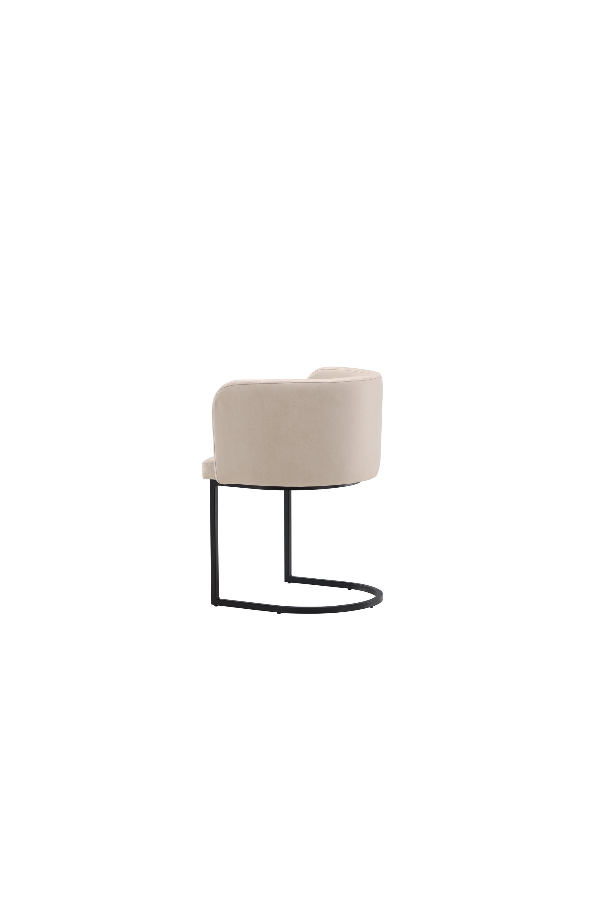 Simrishamn Stuhl in Beige präsentiert im Onlineshop von KAQTU Design AG. Schalenstuhl mit Armlehne ist von Furniture Fashion