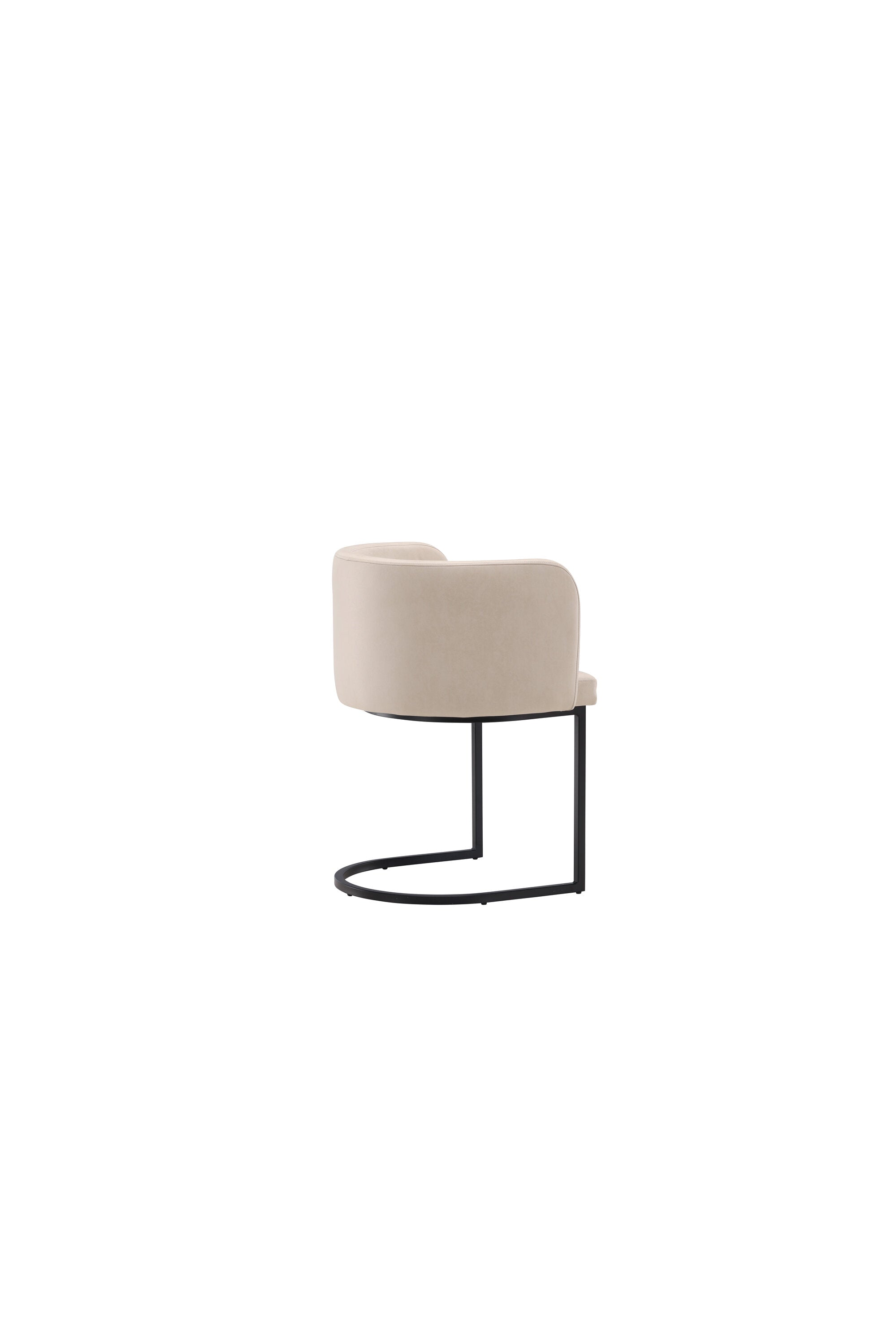 Simrishamn Stuhl in Beige präsentiert im Onlineshop von KAQTU Design AG. Schalenstuhl mit Armlehne ist von Furniture Fashion