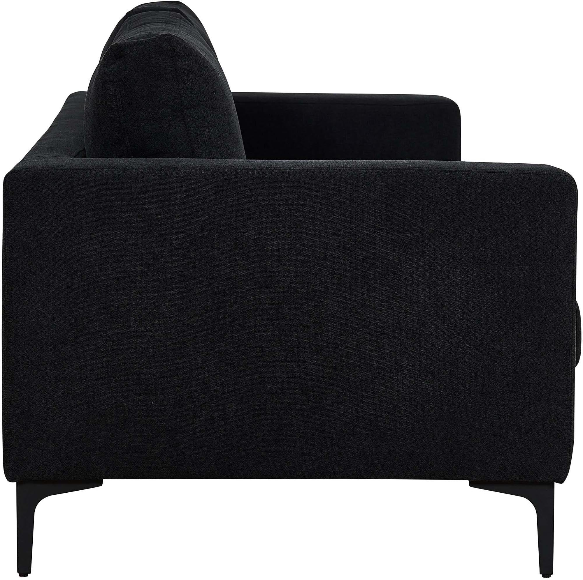 Bolero Sofa in Schwarz präsentiert im Onlineshop von KAQTU Design AG. 3er Sofa ist von Venture Home