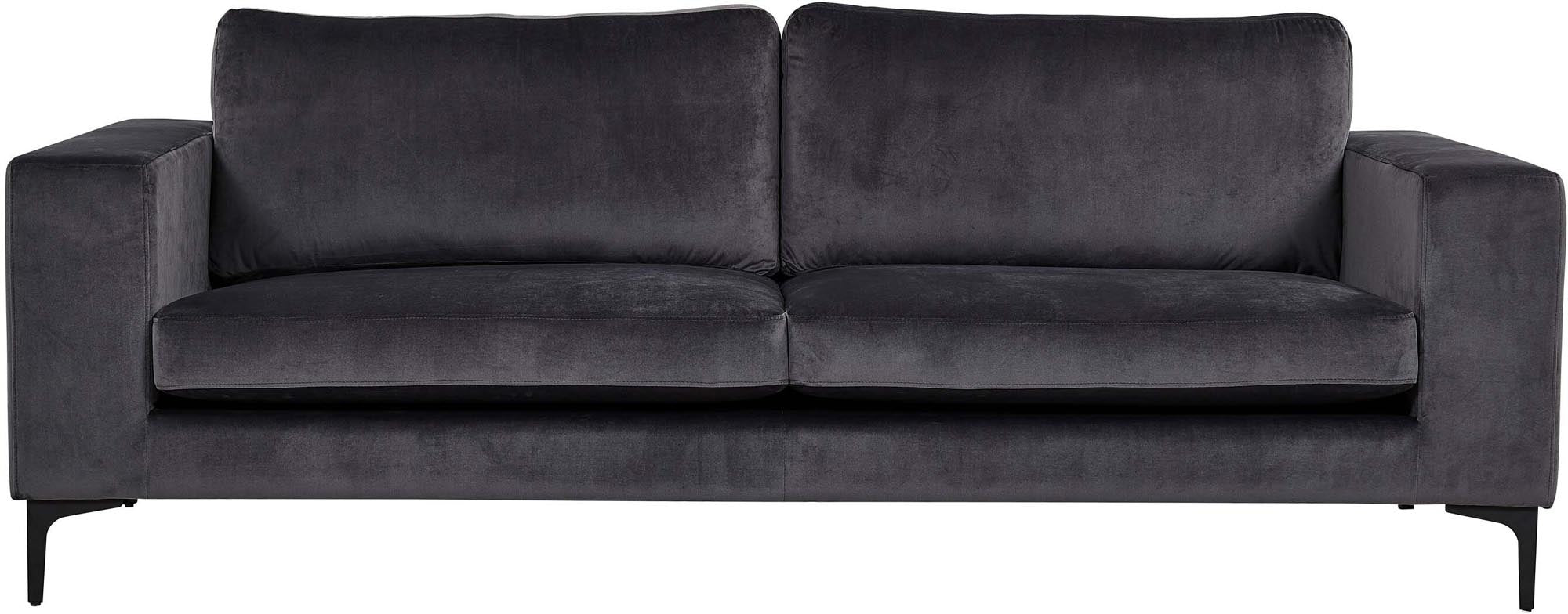 Bolero Sofa in Grau präsentiert im Onlineshop von KAQTU Design AG. 3er Sofa ist von Venture Home