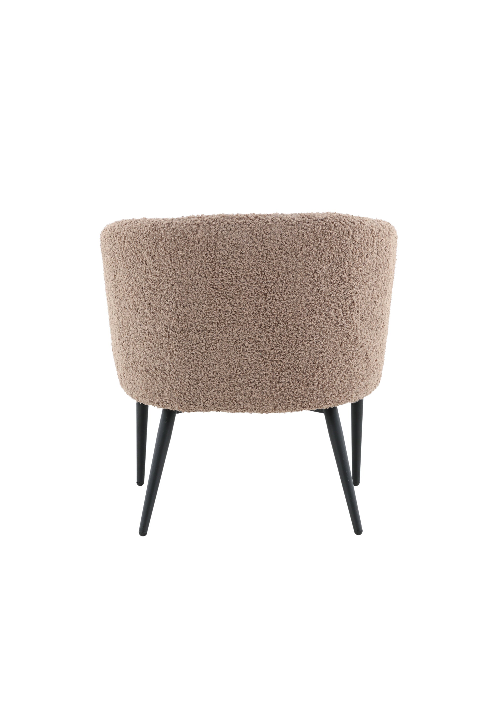Fluffy Single Sofa in Braun präsentiert im Onlineshop von KAQTU Design AG. Sessel mit Armlehnen ist von Venture Home