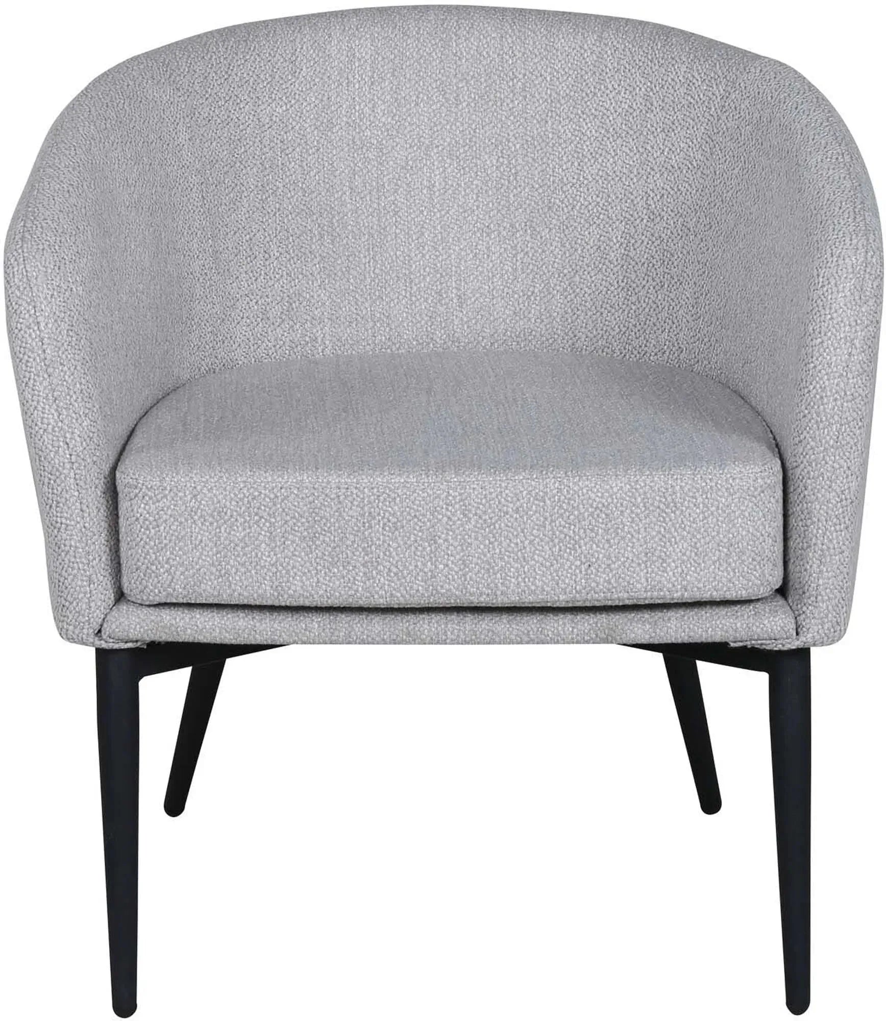 Stilvolles Fluffy Single Sofa in Schwarz – Entspannung pur erleben.