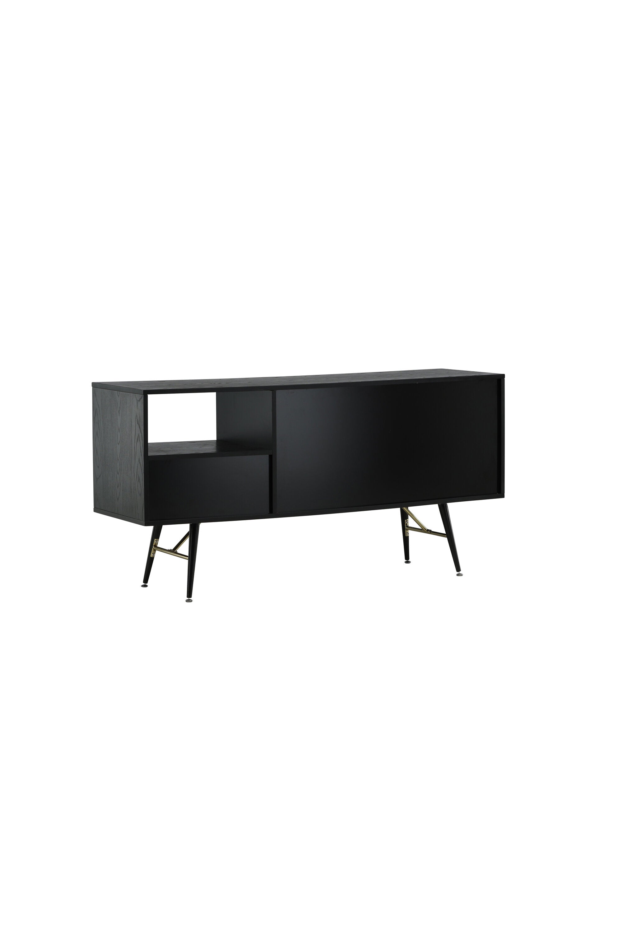 Gold Kommode in Schwarz präsentiert im Onlineshop von KAQTU Design AG. Regal Zubehör ist von Venture Home