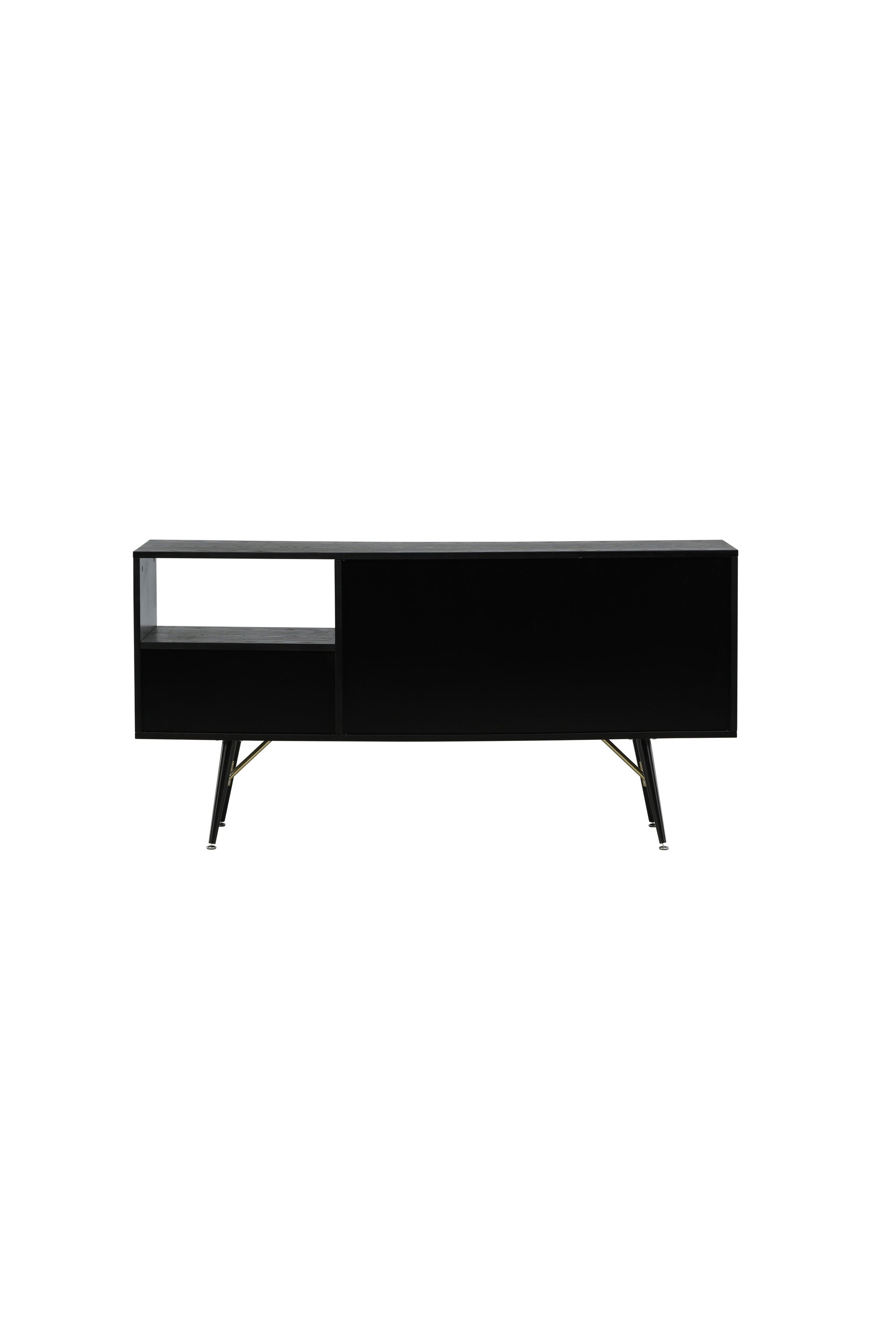 Gold Kommode in Schwarz präsentiert im Onlineshop von KAQTU Design AG. Regal Zubehör ist von Venture Home
