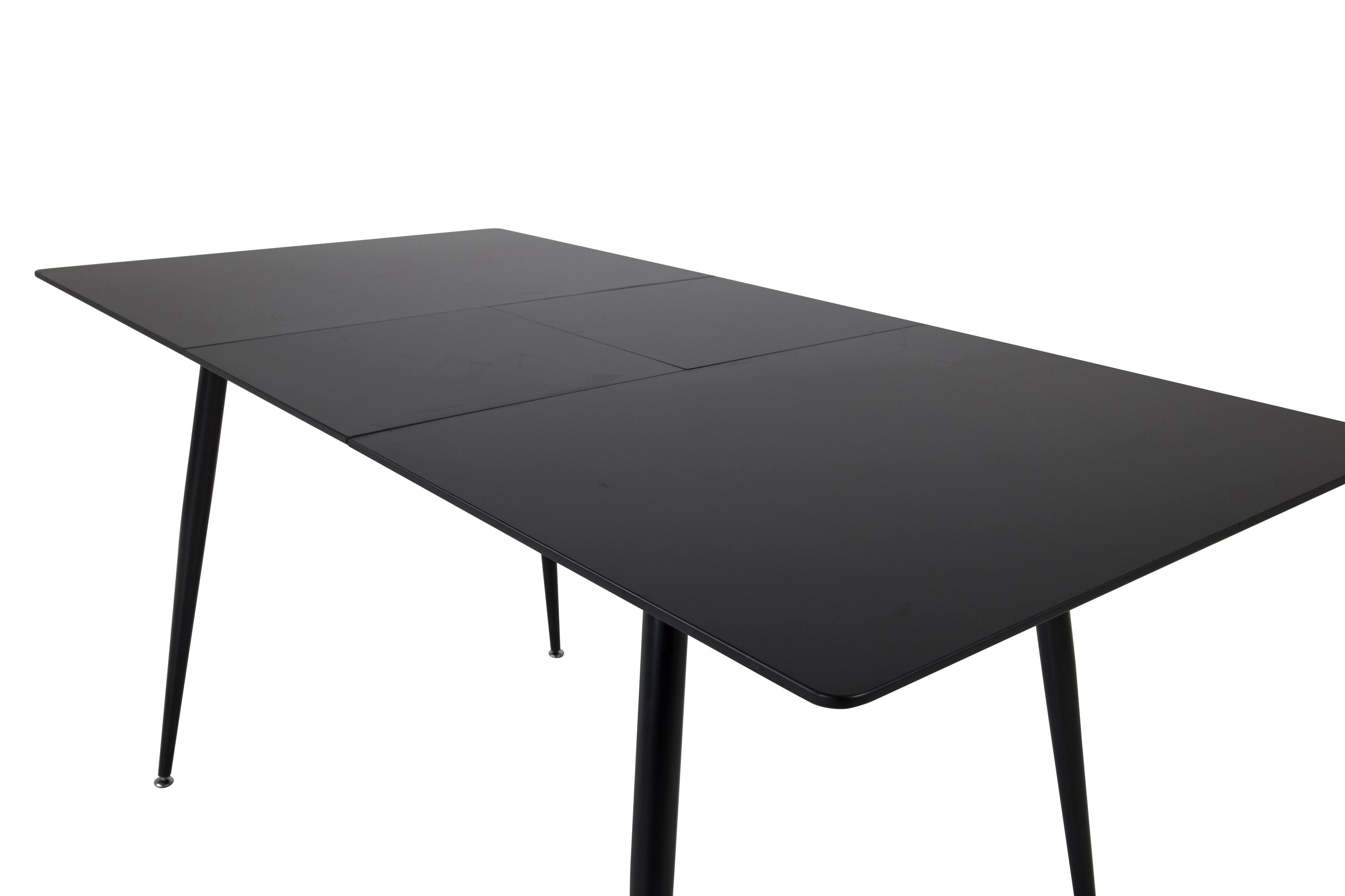Silar ausziehbarer Esstisch in Schwarz präsentiert im Onlineshop von KAQTU Design AG. Esstisch ist von Venture Home