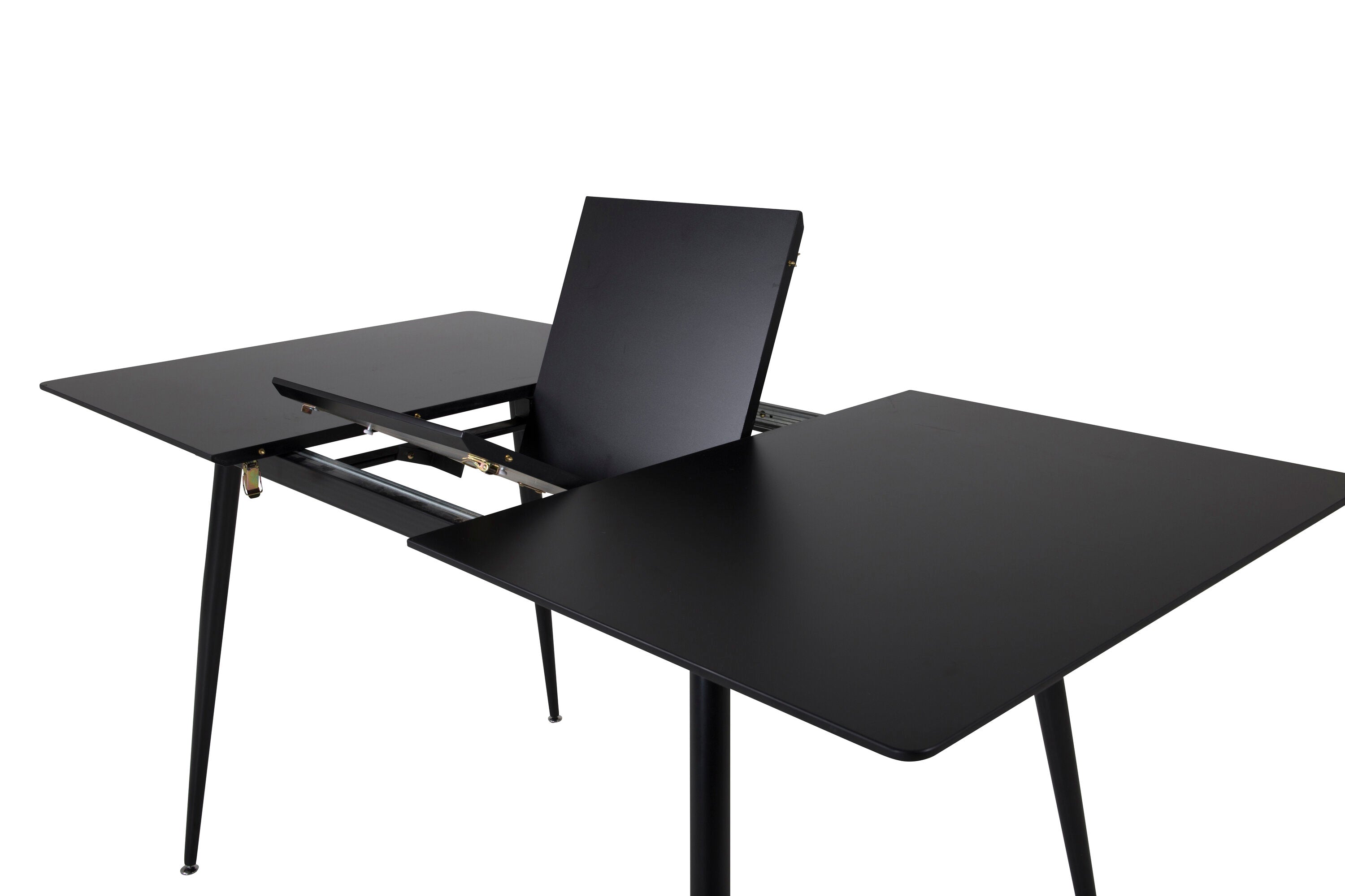 Silar ausziehbarer Esstisch in Schwarz präsentiert im Onlineshop von KAQTU Design AG. Esstisch ist von Venture Home