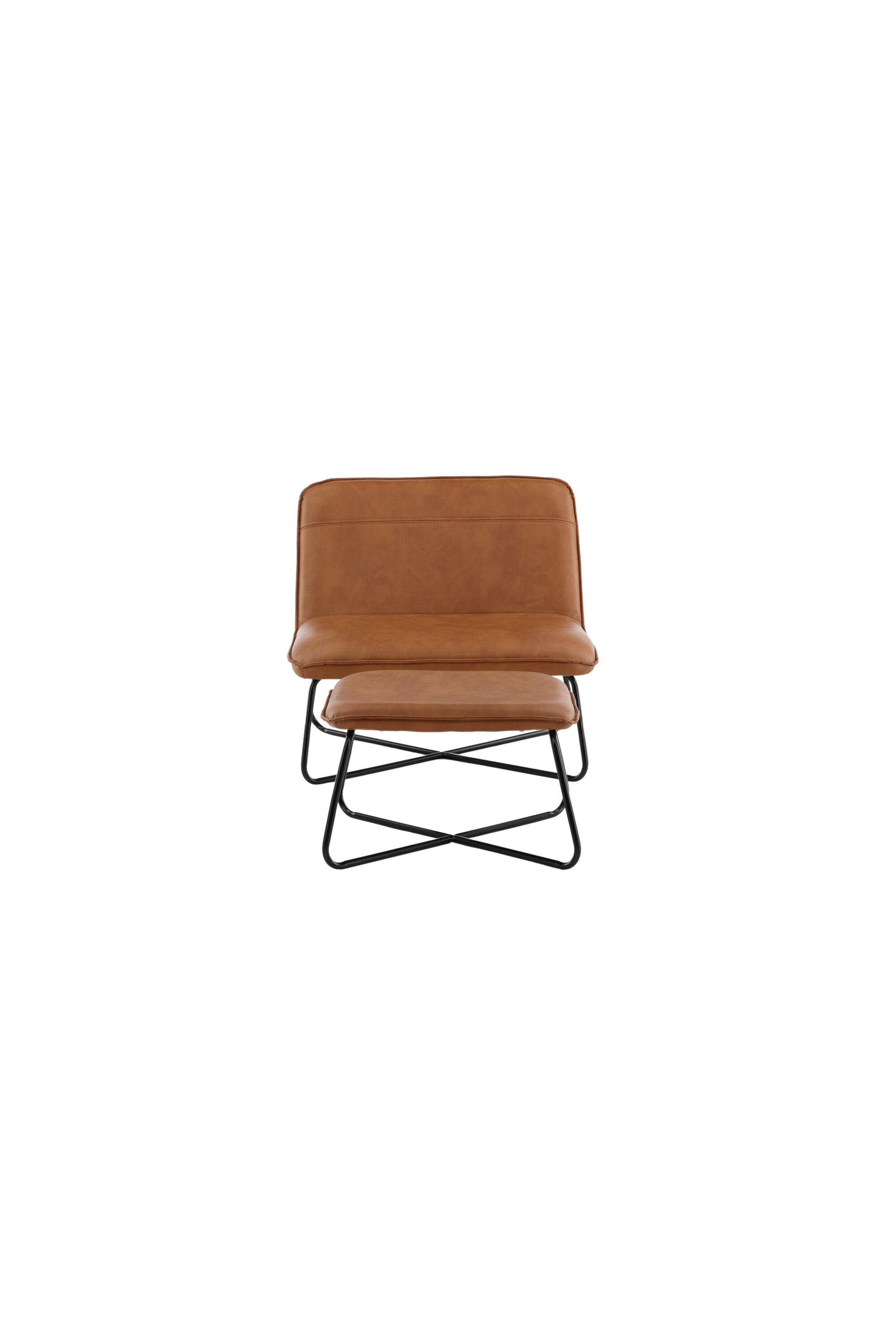 X-Lounge Stuhl in Braun präsentiert im Onlineshop von KAQTU Design AG. Sessel ist von Venture Home