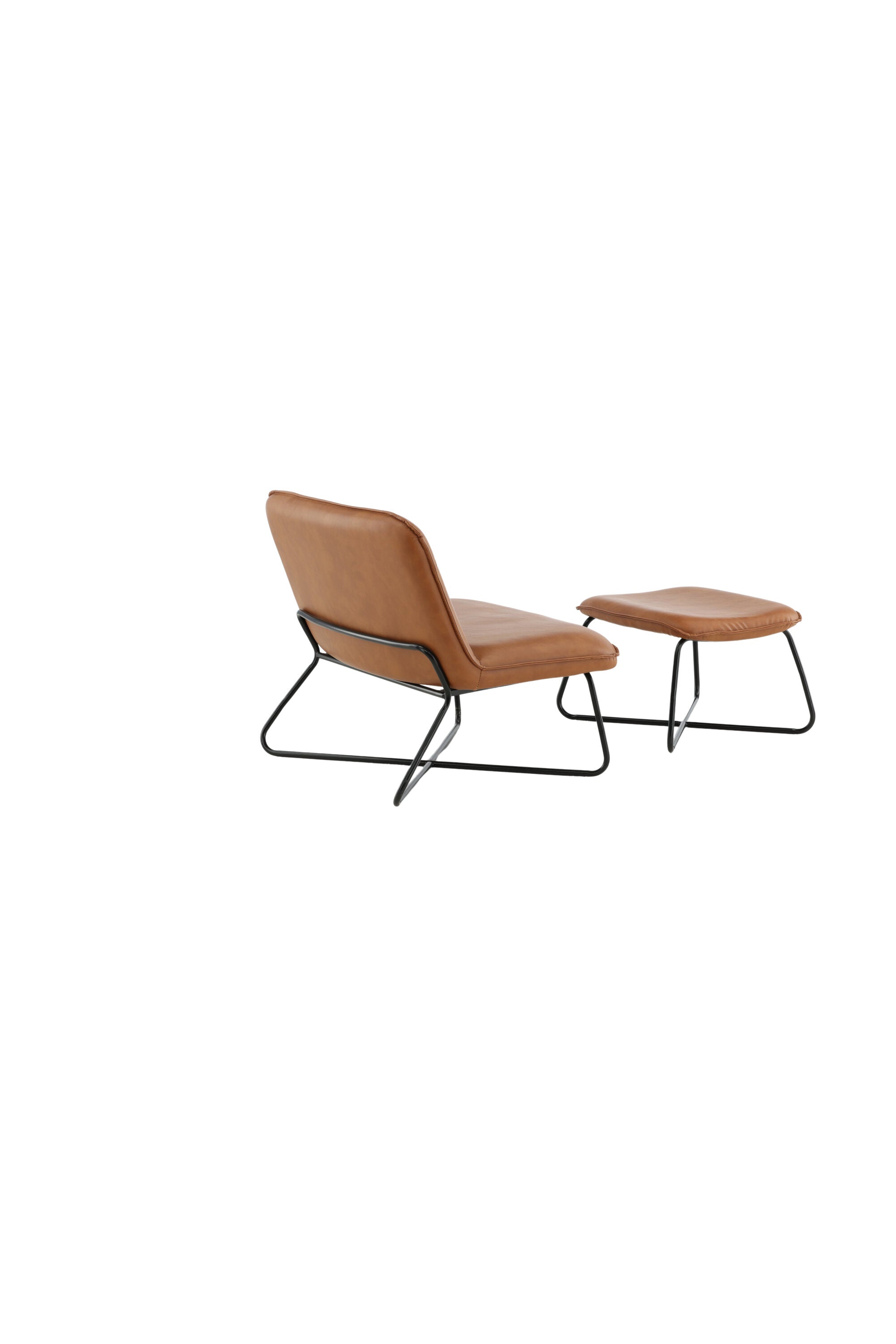 X-Lounge Stuhl in Braun präsentiert im Onlineshop von KAQTU Design AG. Sessel ist von Venture Home