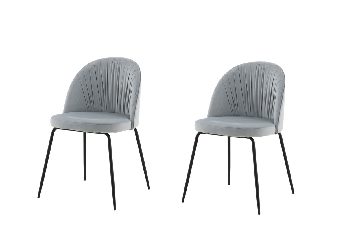 Wrinkles Stuhl in Grau präsentiert im Onlineshop von KAQTU Design AG. Schalenstuhl ist von Venture Home