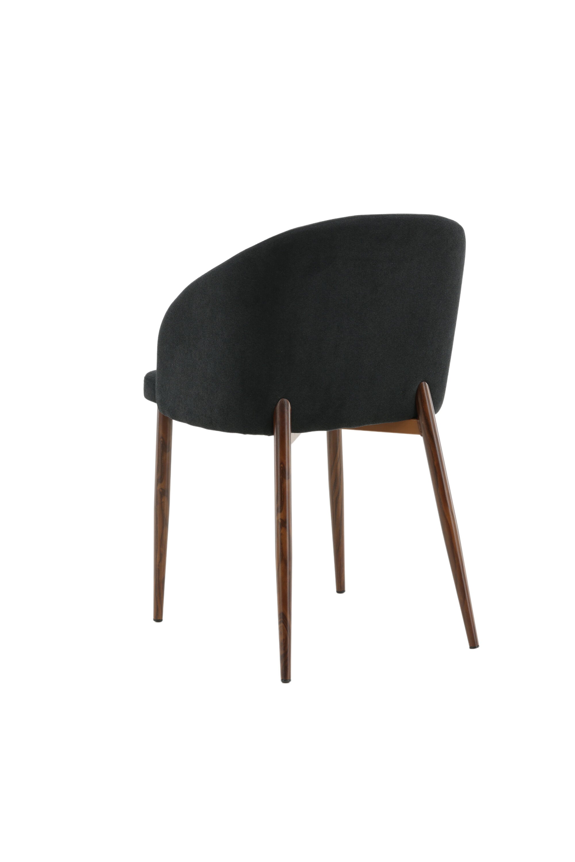 Bogenstuhl in Schwarz präsentiert im Onlineshop von KAQTU Design AG. Schalenstuhl mit Armlehne ist von Venture Home