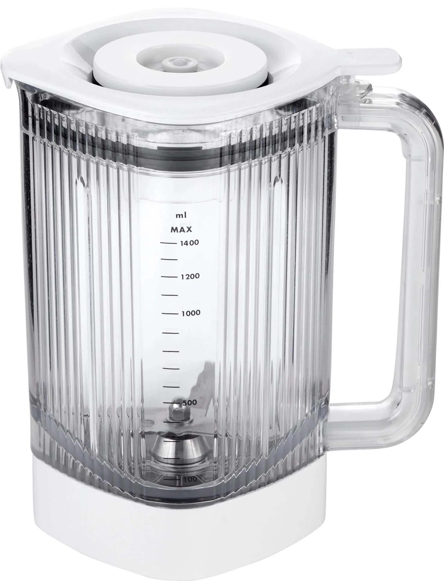 Behälter für Universalmixer inkl. Deckel 1.4l weiss - KAQTU Design