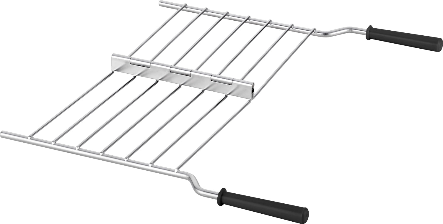Praktische Sandwichablage in Schwarz für Toaster mit kurzen Schlitzen von Zwilling Kitchen, perfekt für leckere, goldbraun geröstete Sandwiches.