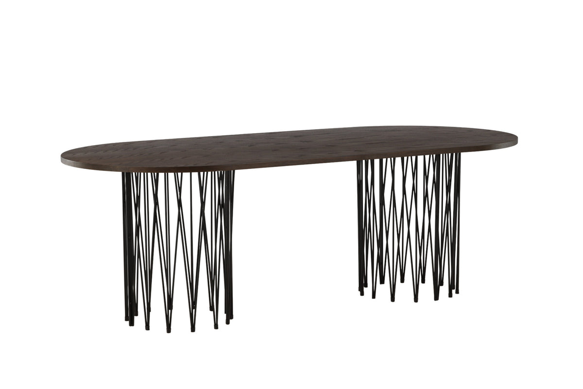 Stone Tisch in Mokka präsentiert im Onlineshop von KAQTU Design AG. Esstisch ist von Furniture Fashion