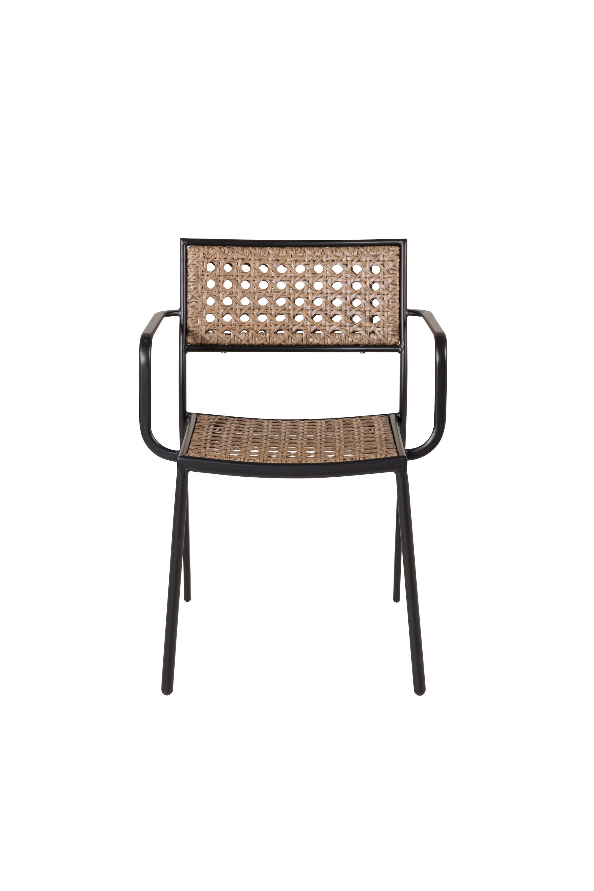 Paola Stuhl in Natur präsentiert im Onlineshop von KAQTU Design AG. Gartenstuhl mit Armlehnen ist von Venture Home