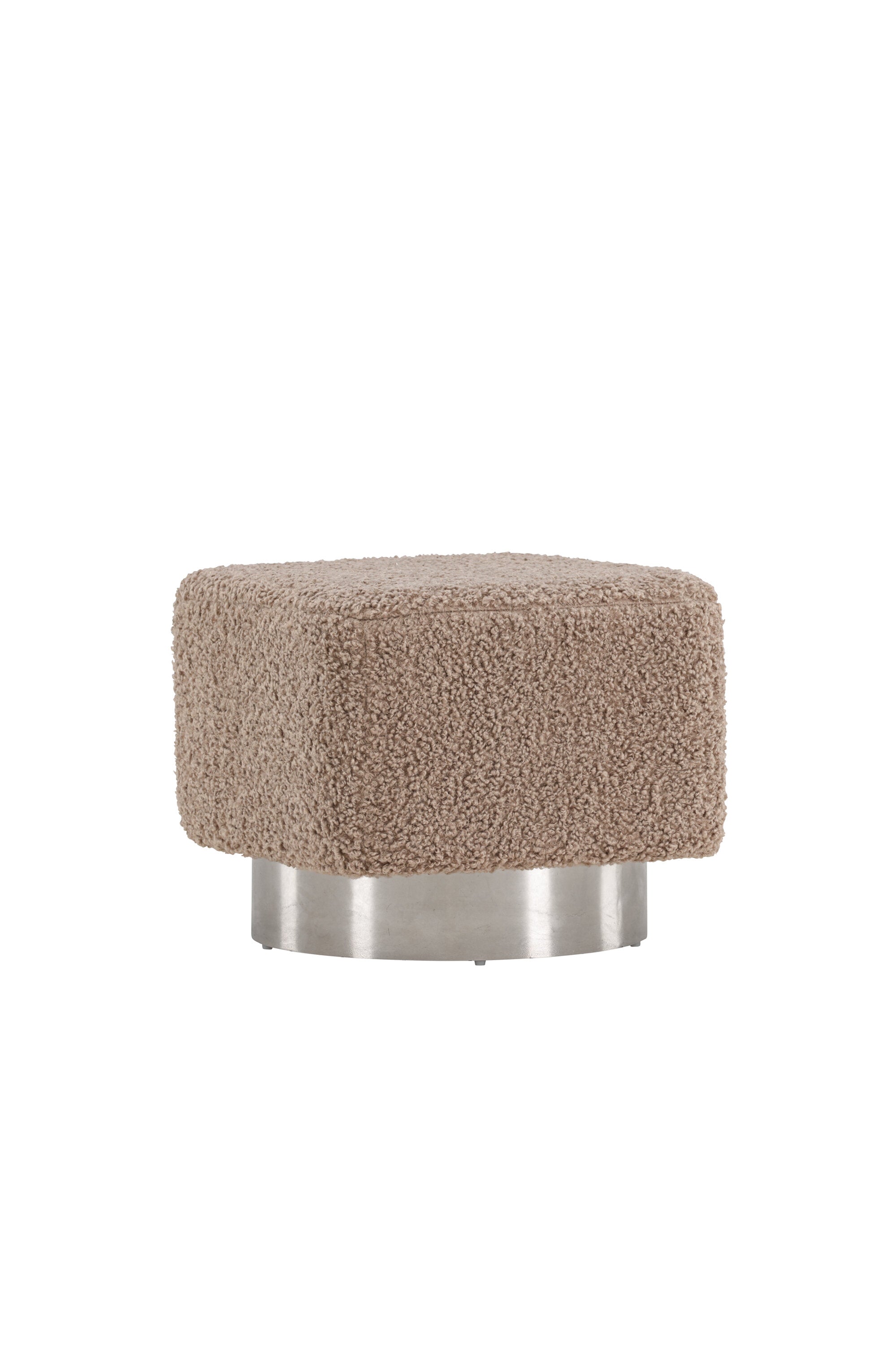 Newton Hocker in Braun präsentiert im Onlineshop von KAQTU Design AG. Pouf ist von Venture Home