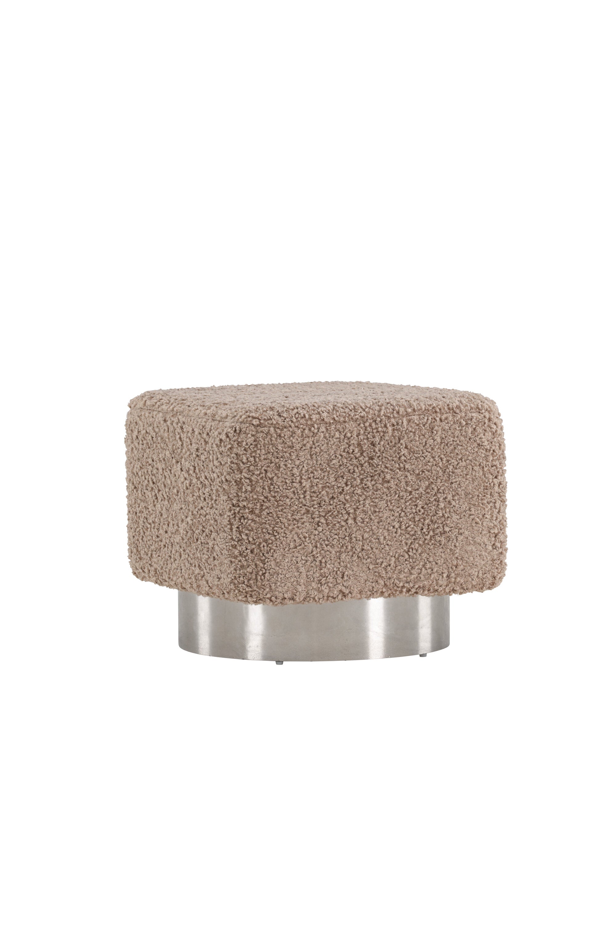 Newton Hocker in Braun präsentiert im Onlineshop von KAQTU Design AG. Pouf ist von Venture Home