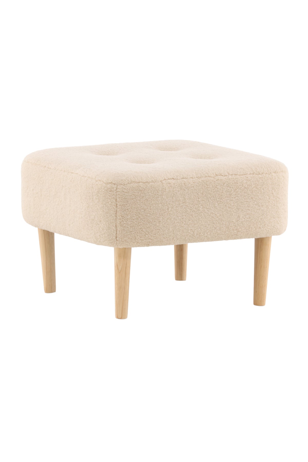 Salina Ottomane / Pouf in Weiss präsentiert im Onlineshop von KAQTU Design AG. Pouf ist von Venture Home