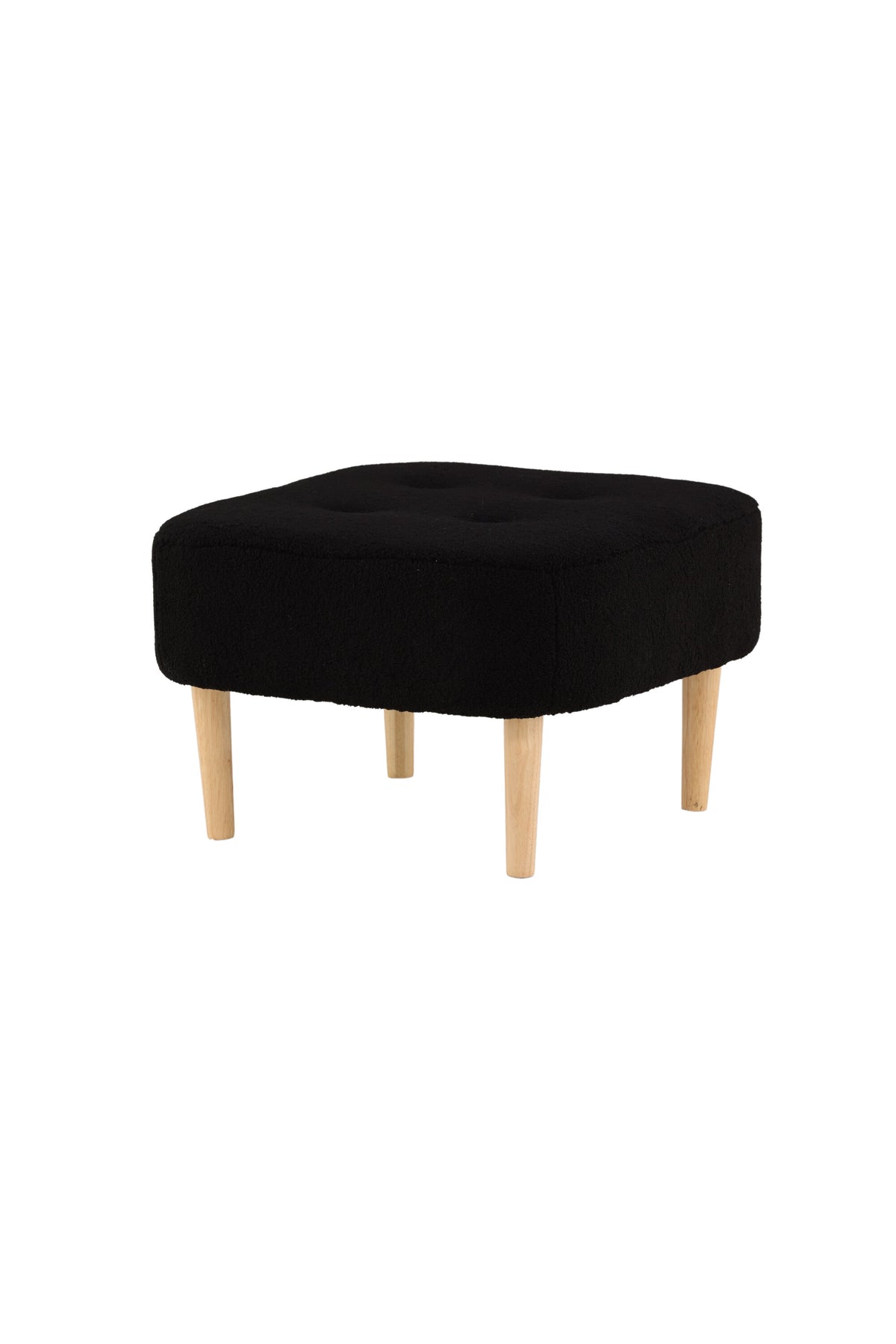 Salina Ottomane / Pouf in Schwarz präsentiert im Onlineshop von KAQTU Design AG. Pouf ist von Venture Home