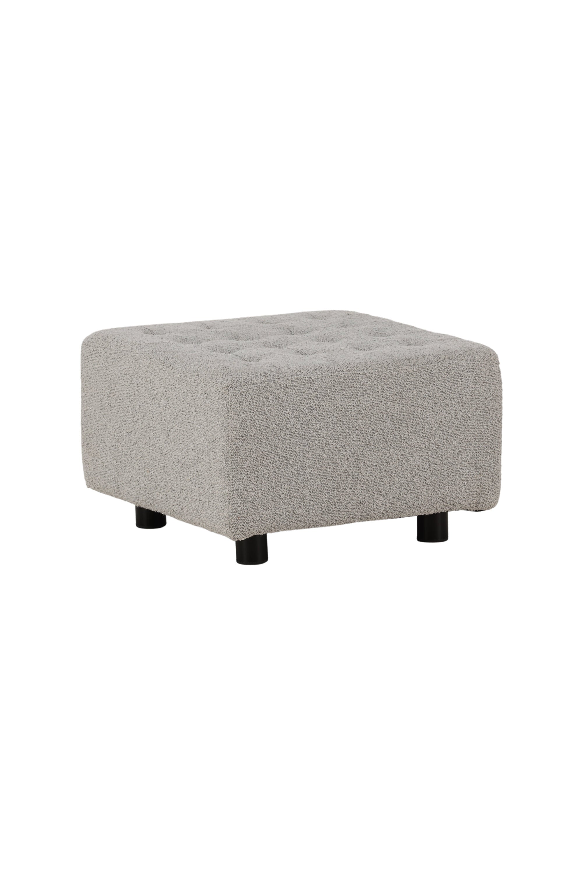 Bowie Ottoman / Pouf in Hellgrau präsentiert im Onlineshop von KAQTU Design AG. Pouf ist von Venture Home