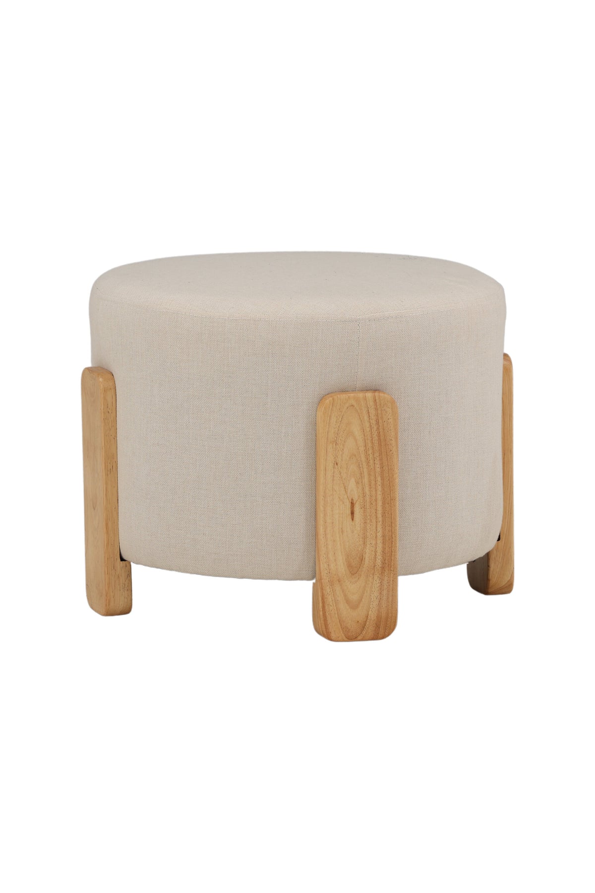 Coffey Ottomane / Pouf in Weiss präsentiert im Onlineshop von KAQTU Design AG. Ottoman ist von Venture Home