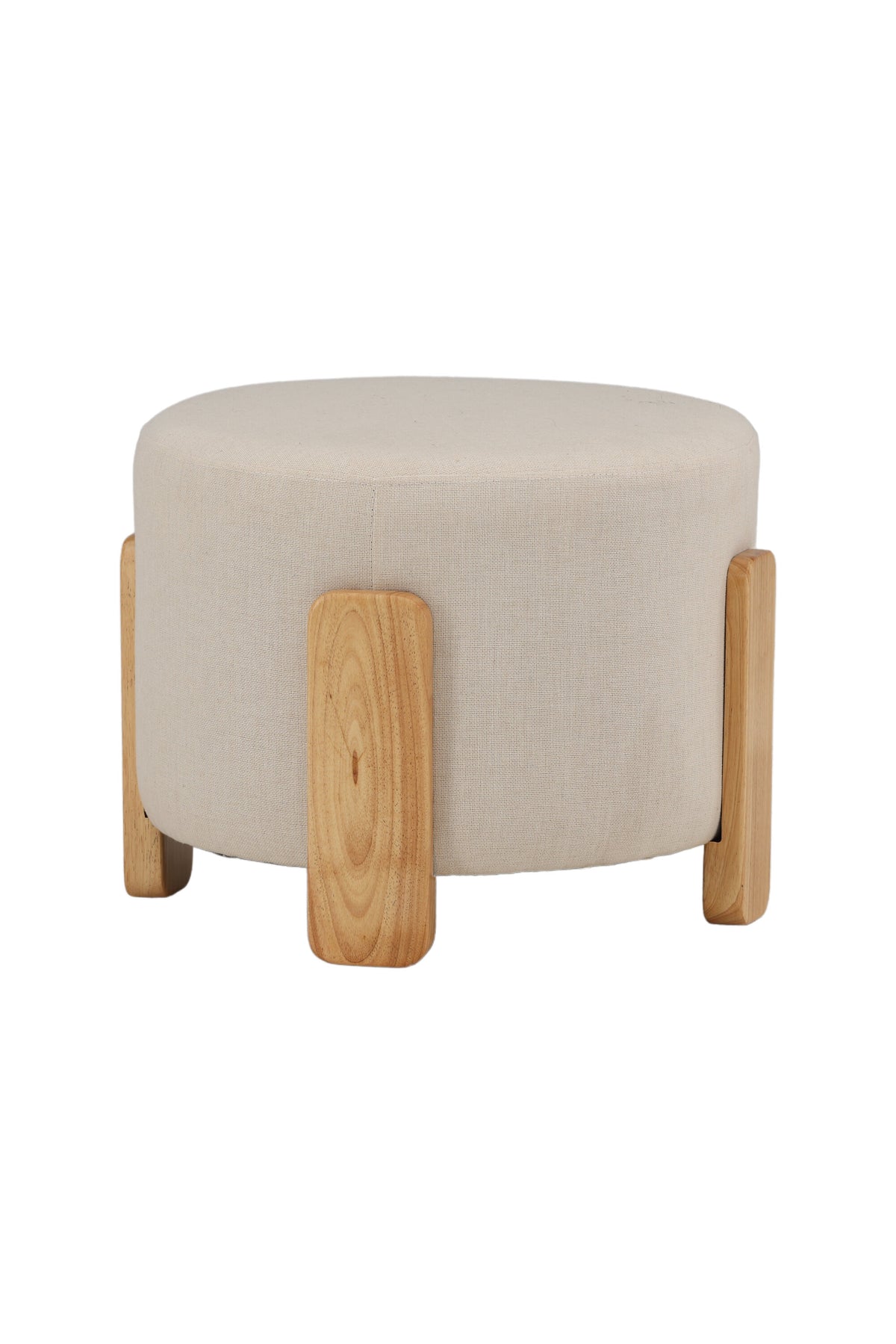 Coffey Ottomane / Pouf in Weiss präsentiert im Onlineshop von KAQTU Design AG. Ottoman ist von Venture Home
