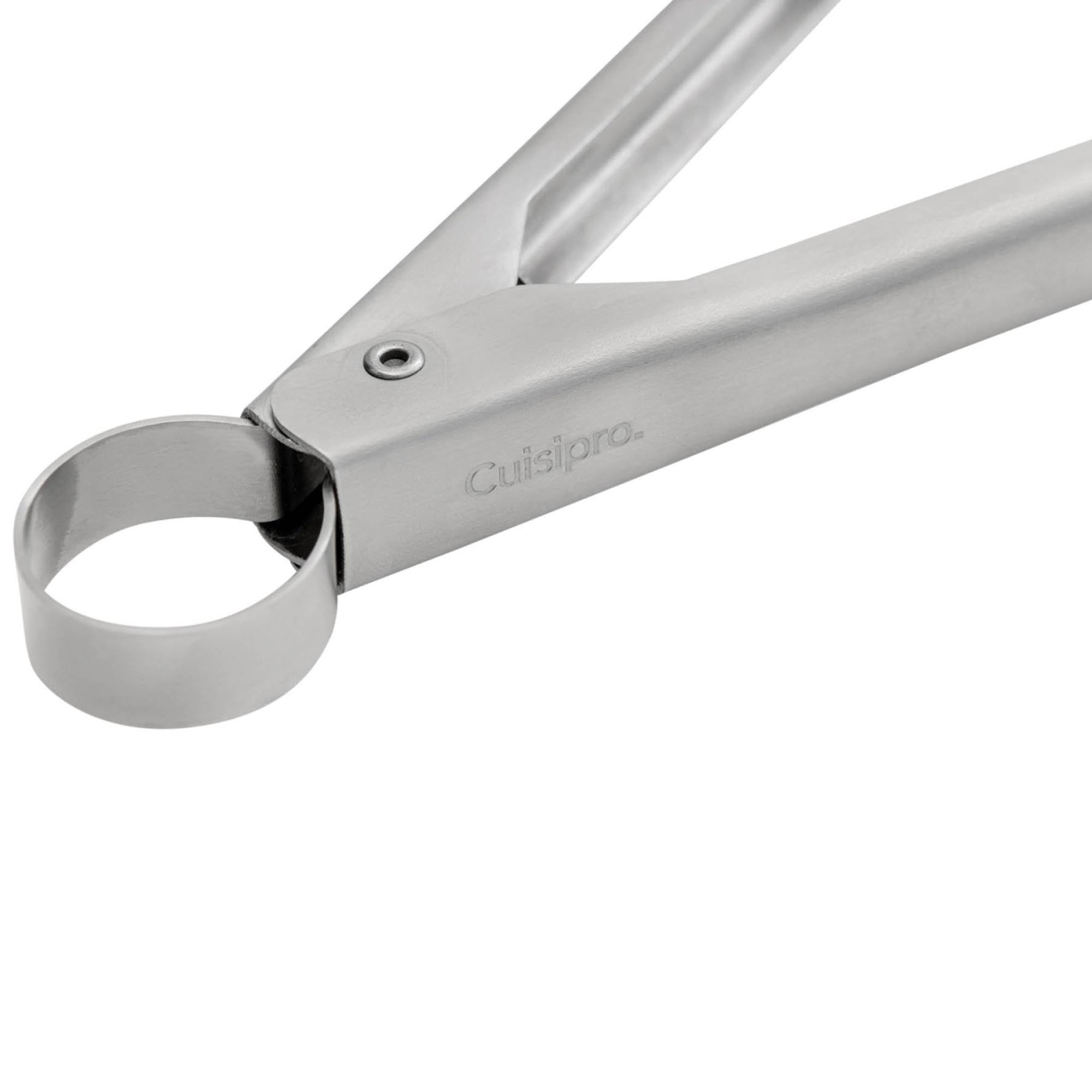 Entdecken Sie die Cuisipro Universalzange aus strapazierfähigem Nylon und Edelstahl. Mit 41 cm Länge perfekt zum sicheren Greifen und Servieren.