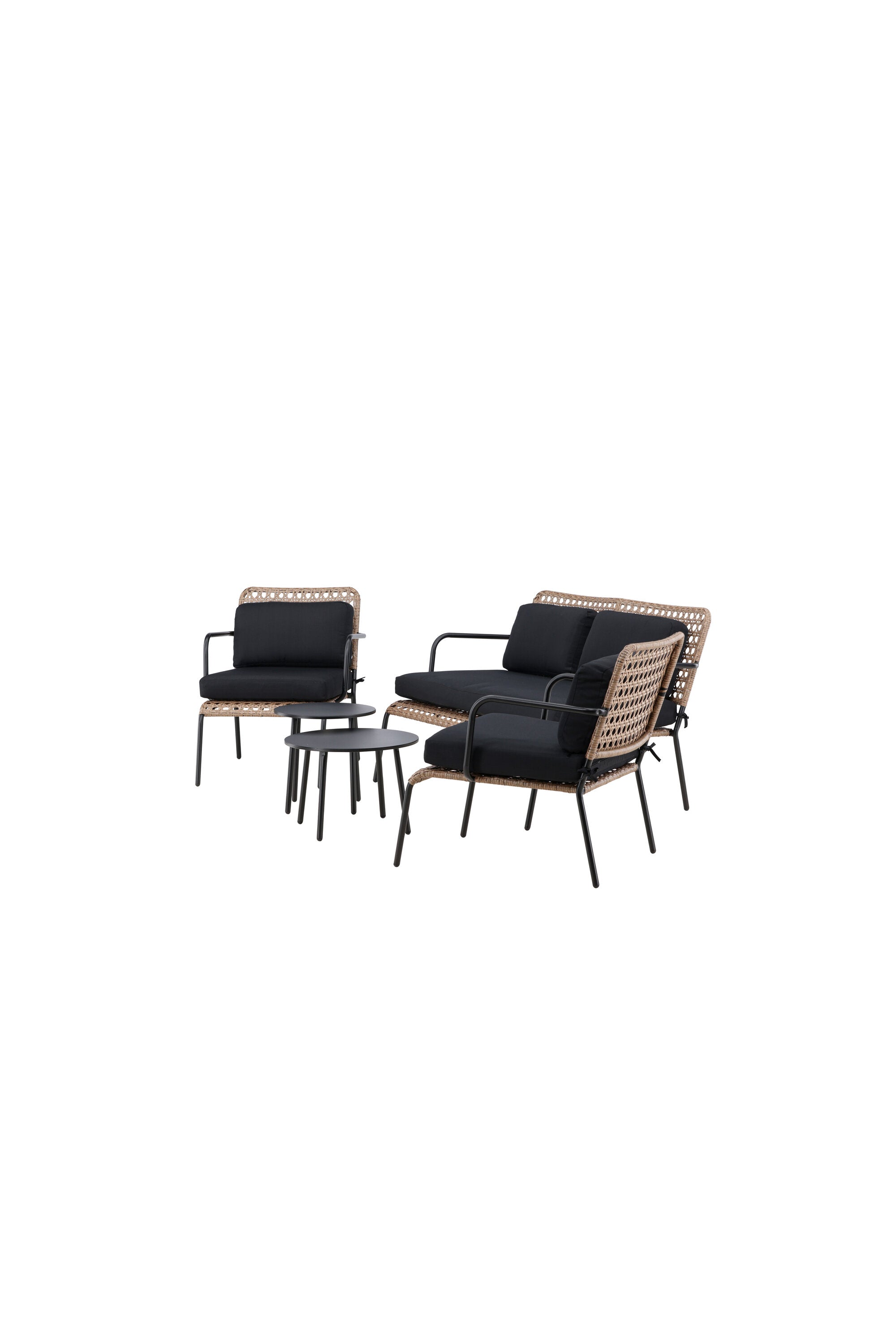 Paola Sofa Outdoorset ⌀50cm in Natur präsentiert im Onlineshop von KAQTU Design AG. Loungeset ist von Venture Home