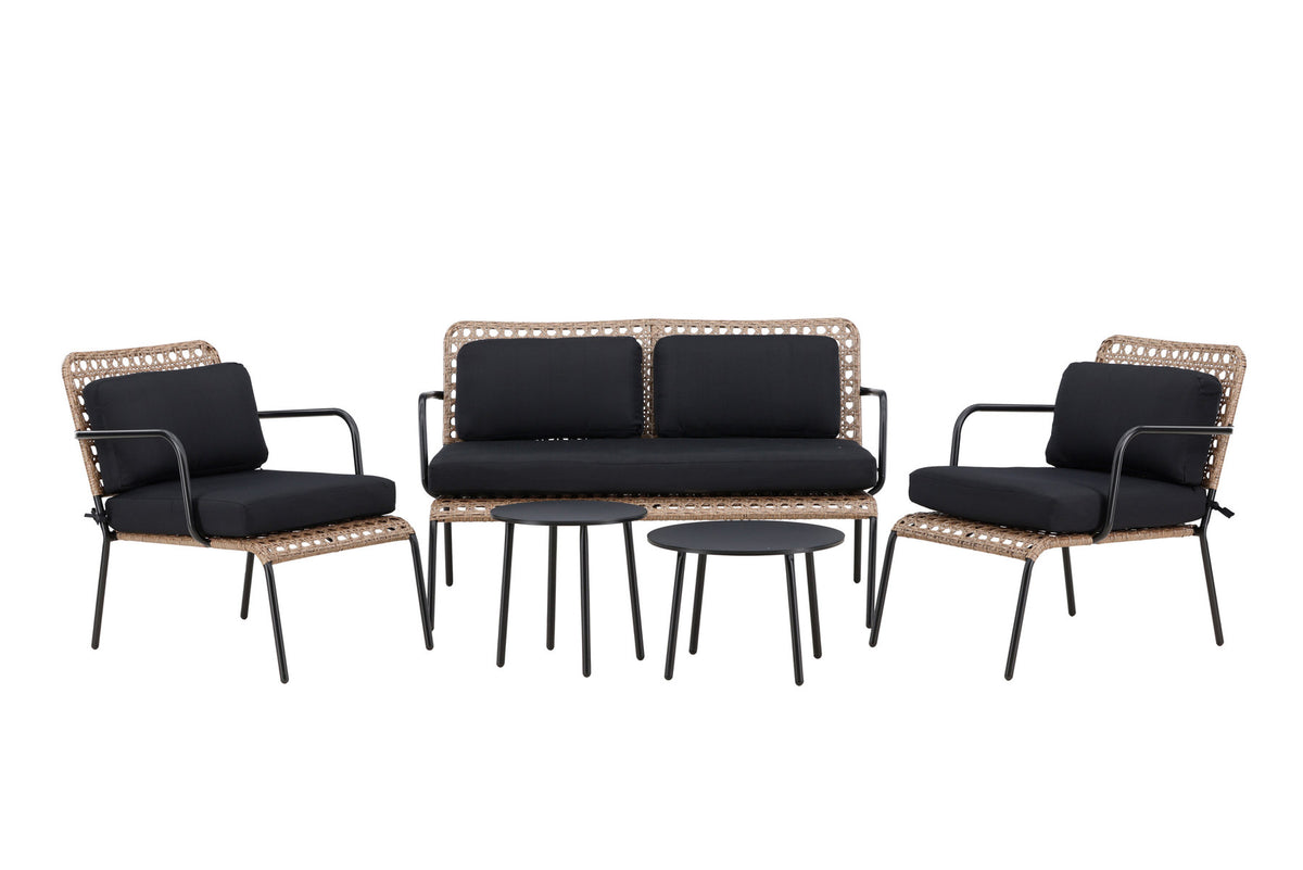 Paola Sofa Outdoorset ⌀50cm in Natur präsentiert im Onlineshop von KAQTU Design AG. Loungeset ist von Venture Home