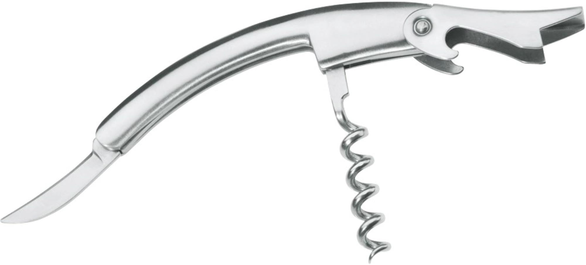 Kellnerbesteck gebogen, Edelstahl, 11x1.5x4cm in Silber präsentiert im Onlineshop von KAQTU Design AG. Barzubehör ist von Westmark