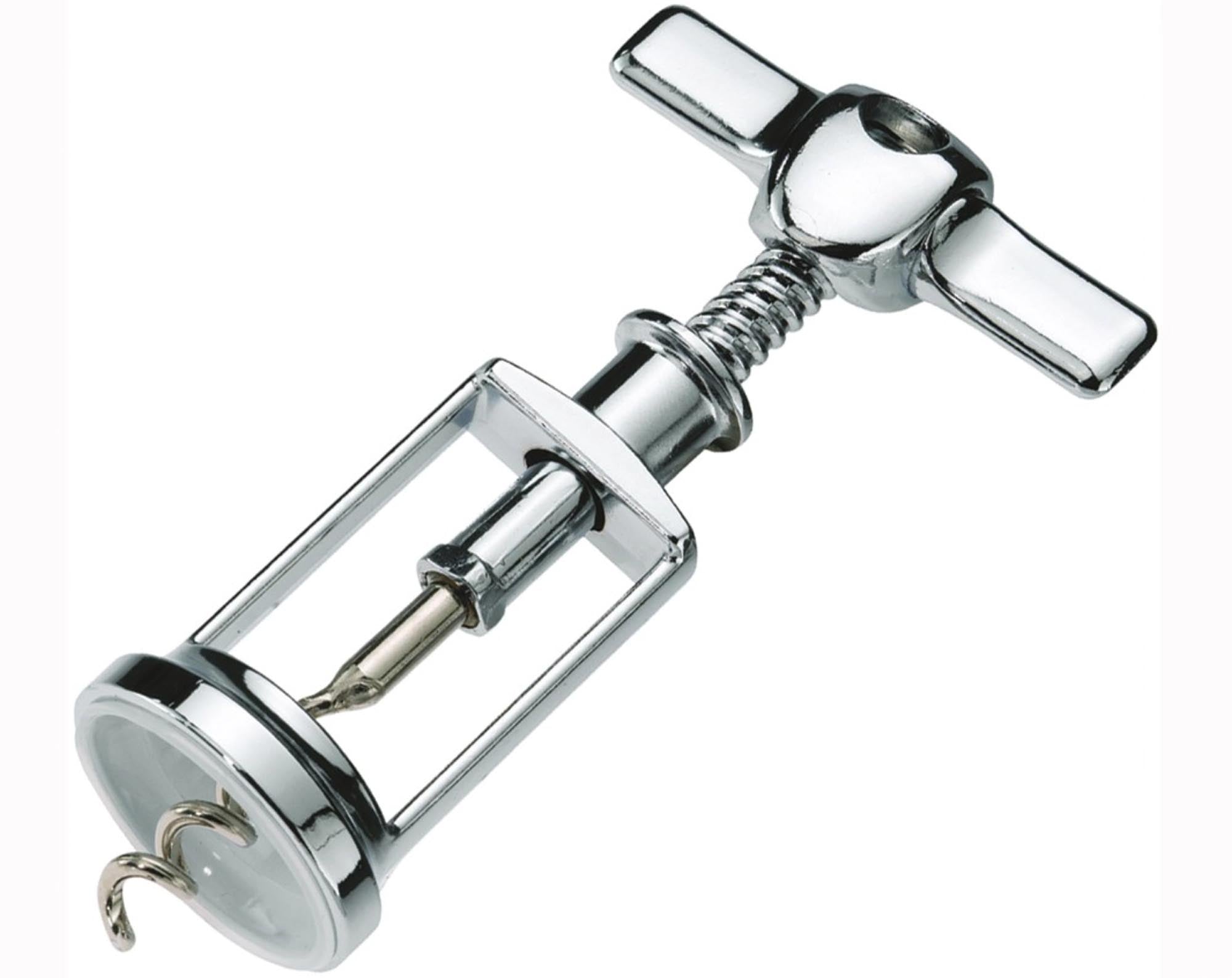 Entdecken Sie den verchromten Glockenkorkenzieher von Westmark – ein elegantes Barzubehör, das Langlebigkeit und Benutzerfreundlichkeit vereint. Ideal für Weinliebhaber!