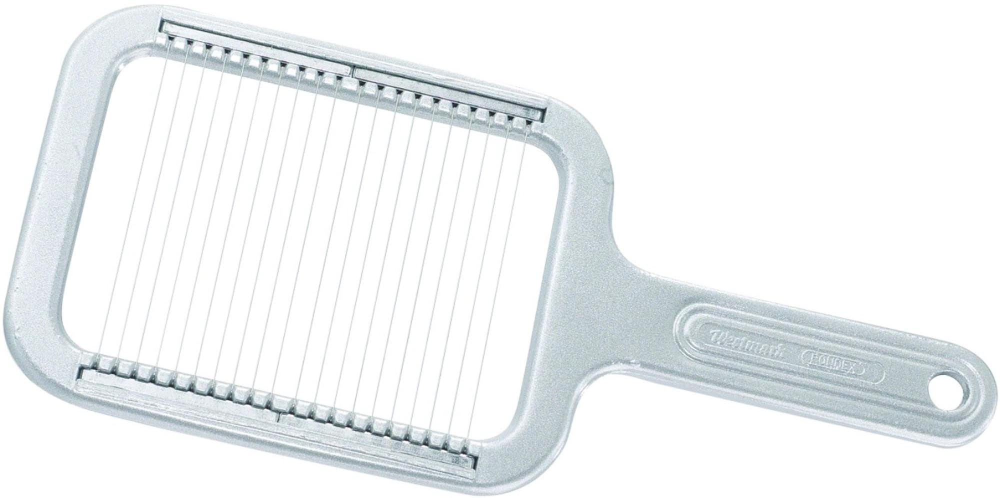 Pellkartoffel u. Mozzarellaschn. Rondex, 25.5x11.5x1.5cm in Grau präsentiert im Onlineshop von KAQTU Design AG. Küchenhelfer ist von Westmark