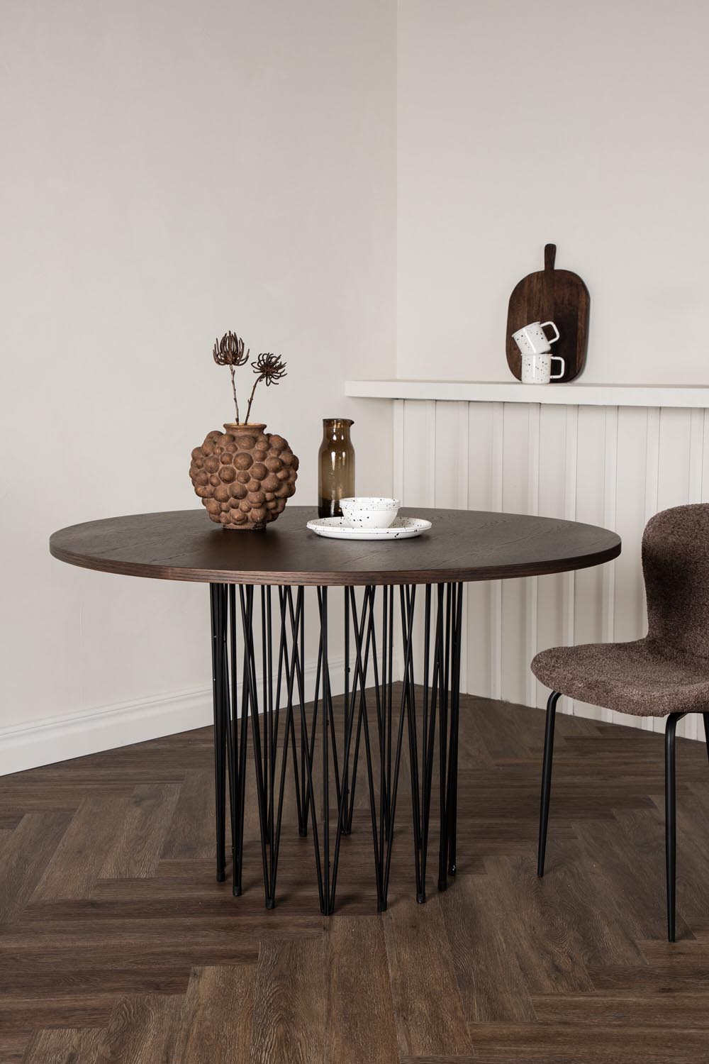 Stone Tisch in Mokka präsentiert im Onlineshop von KAQTU Design AG. Esstisch ist von Furniture Fashion