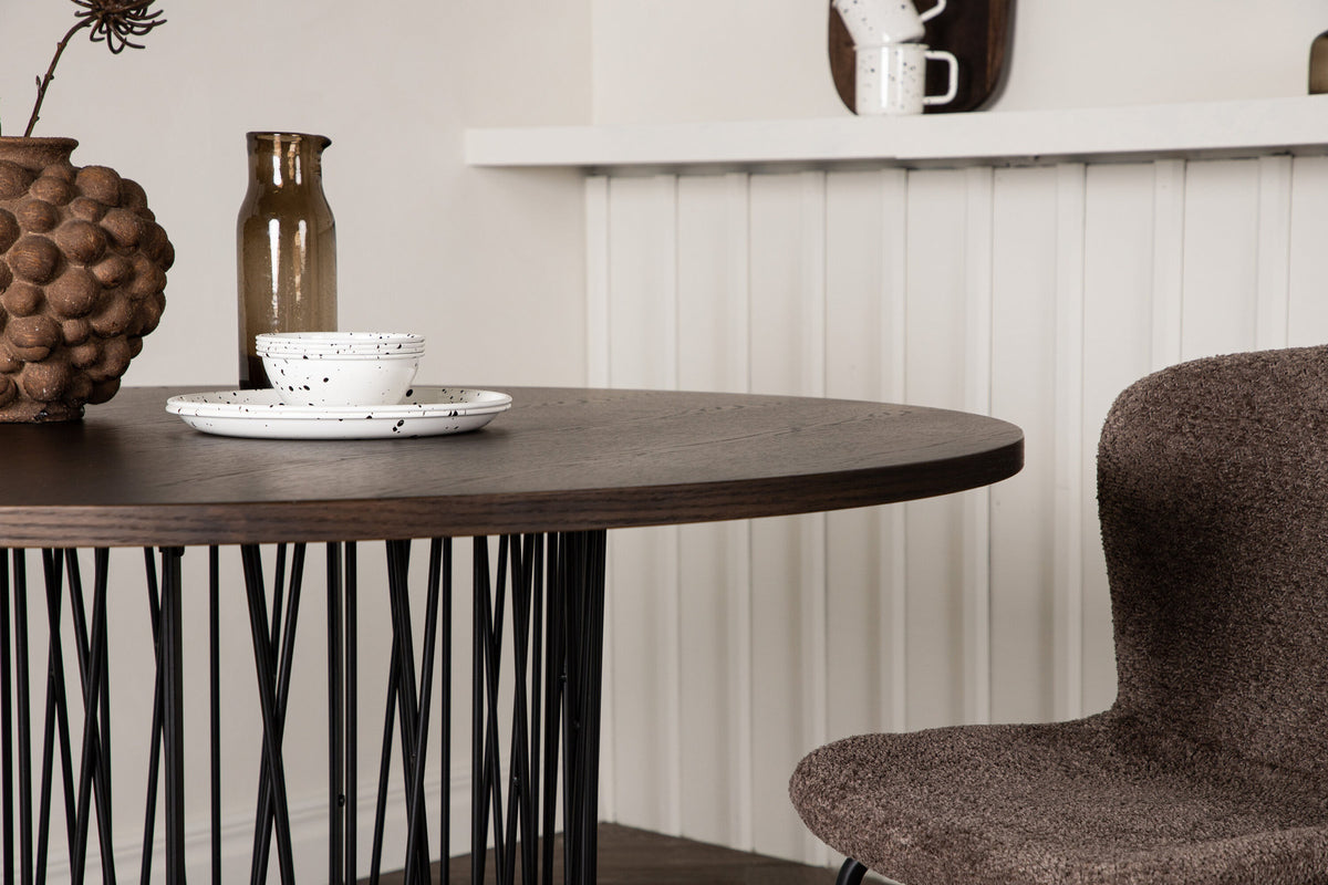 Stone Tisch in Mokka präsentiert im Onlineshop von KAQTU Design AG. Esstisch ist von Furniture Fashion
