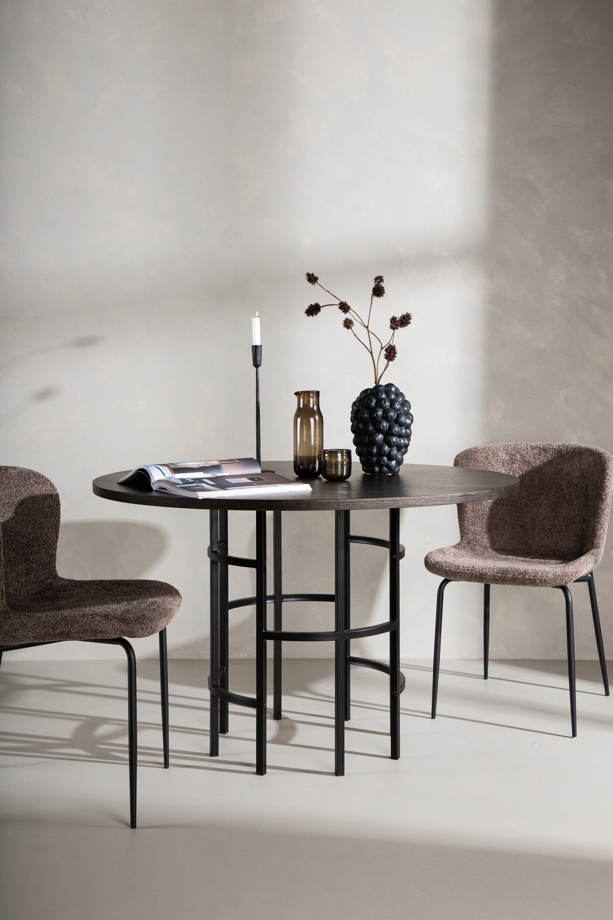 Copenhagen Esstisch in Mokka präsentiert im Onlineshop von KAQTU Design AG. Esstisch ist von Furniture Fashion