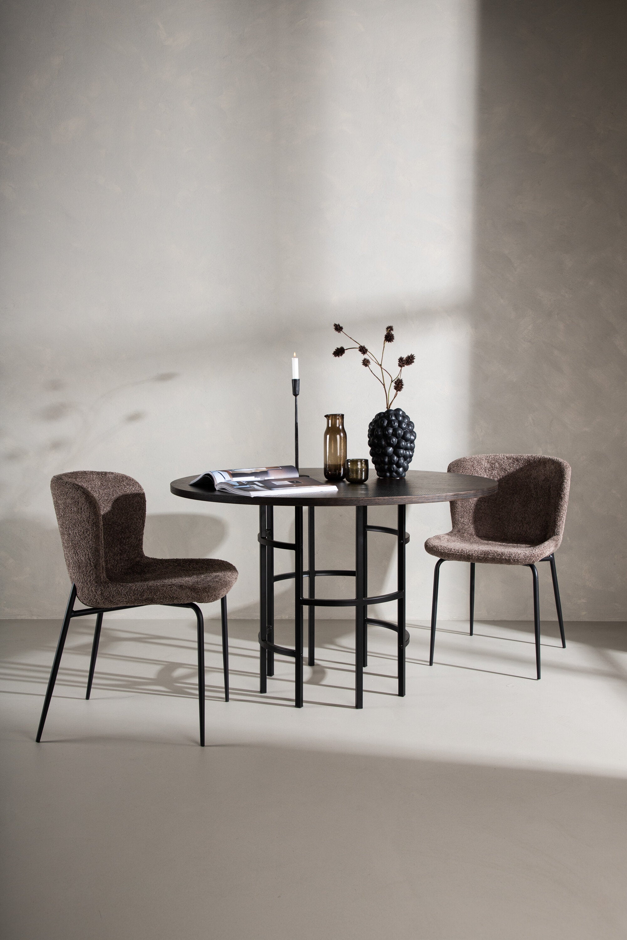 Copenhagen Esstisch in Mokka präsentiert im Onlineshop von KAQTU Design AG. Esstisch ist von Furniture Fashion