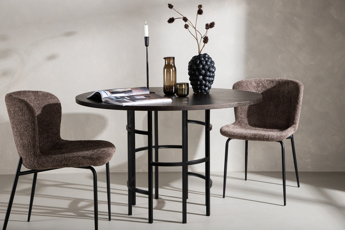 Copenhagen Esstisch in Mokka präsentiert im Onlineshop von KAQTU Design AG. Esstisch ist von Furniture Fashion