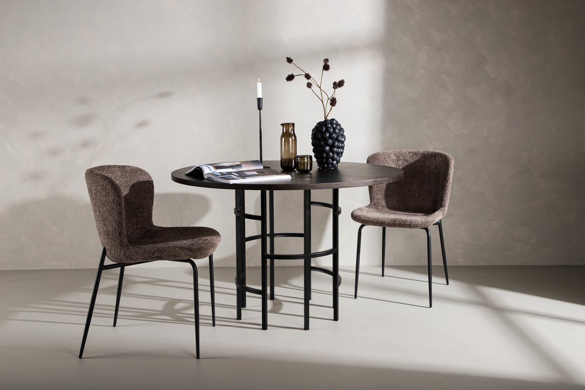 Copenhagen Esstisch in Mokka präsentiert im Onlineshop von KAQTU Design AG. Esstisch ist von Furniture Fashion