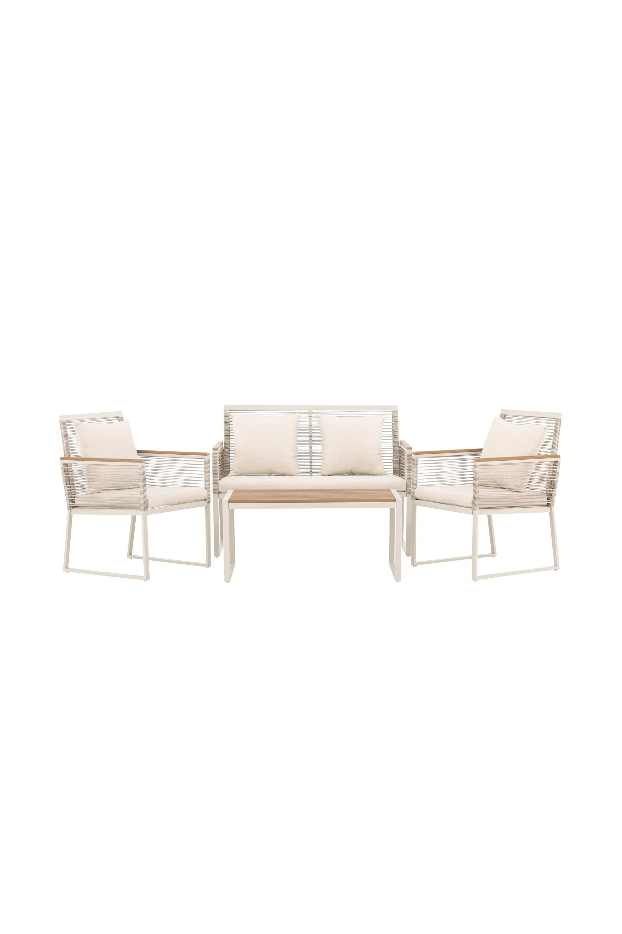 Elegantes Dallas Lounge Set von Venture Home für draußen.